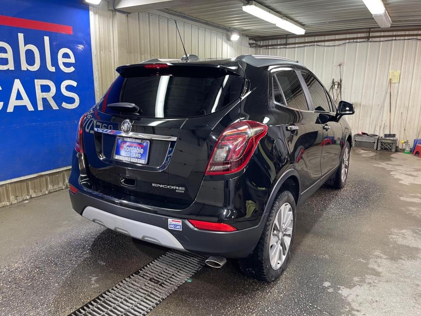 2019 BLACK BUICK ENCORE PREFERRED (KL4CJESB1KB) with an 1.4L engine, Automatic transmission, located at 2525 S. Cushman, Fairbanks, AK, 99701, (907) 452-5707, 64.824036, -147.712311 - Photo#2