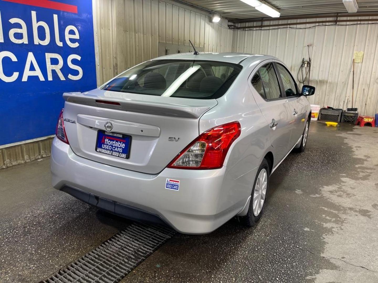 2019 SILVER NISSAN VERSA S (3N1CN7AP1KL) with an 1.6L engine, Continuously Variable transmission, located at 2525 S. Cushman, Fairbanks, AK, 99701, (907) 452-5707, 64.824036, -147.712311 - Photo#2