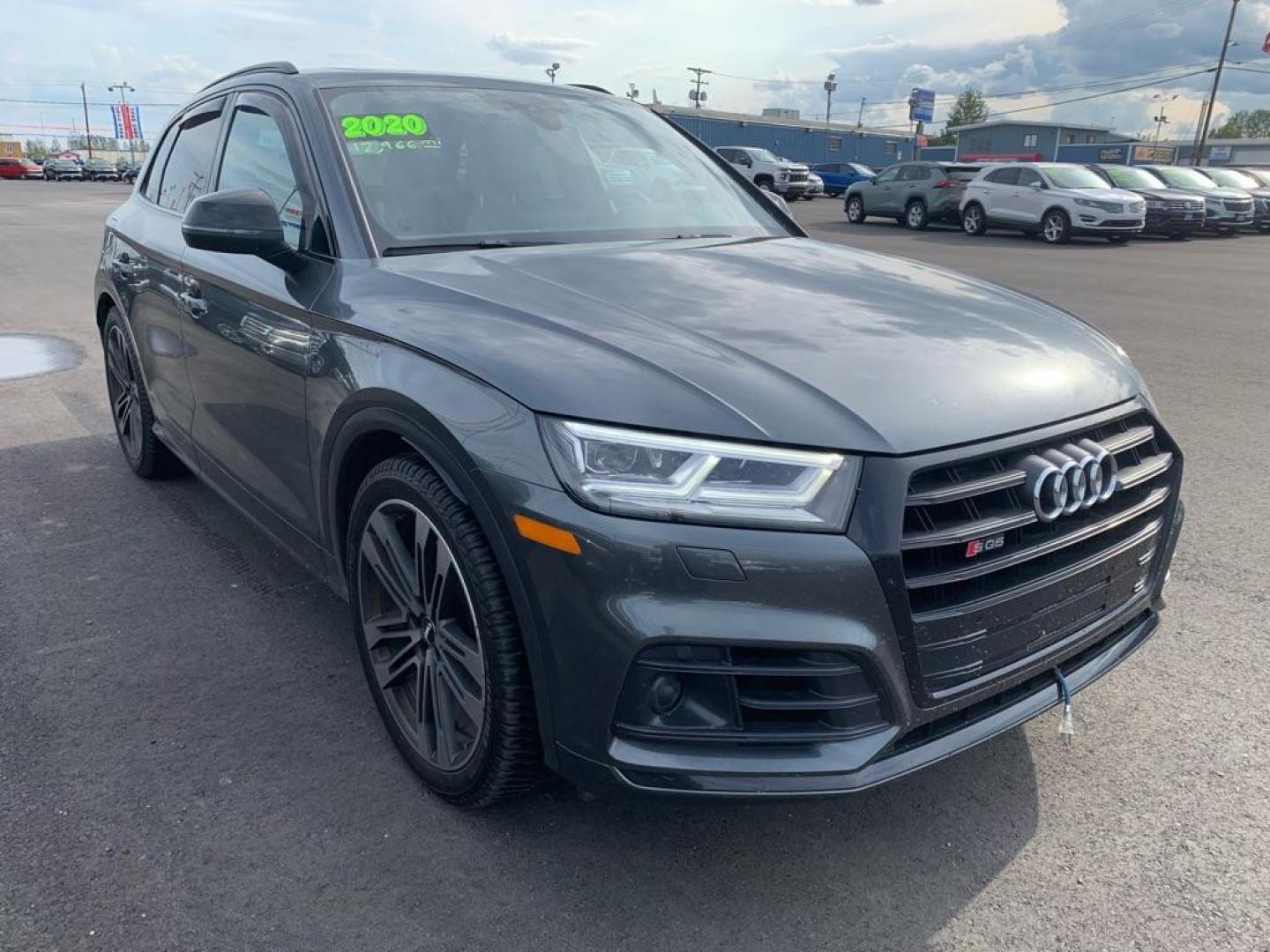 2020 GRAY AUDI SQ5 PREMIUM PLUS (WA1B4AFY8L2) with an 3.0L engine, Automatic transmission, located at 2525 S. Cushman, Fairbanks, AK, 99701, (907) 452-5707, 64.824036, -147.712311 - Photo#0