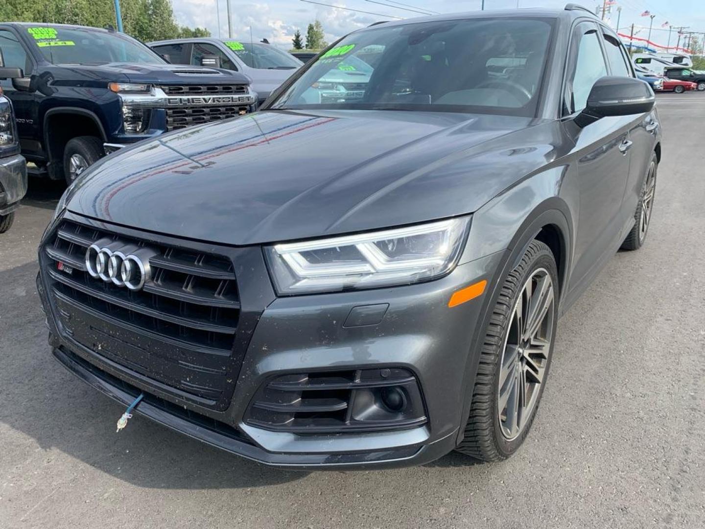 2020 GRAY AUDI SQ5 PREMIUM PLUS (WA1B4AFY8L2) with an 3.0L engine, Automatic transmission, located at 2525 S. Cushman, Fairbanks, AK, 99701, (907) 452-5707, 64.824036, -147.712311 - Photo#1