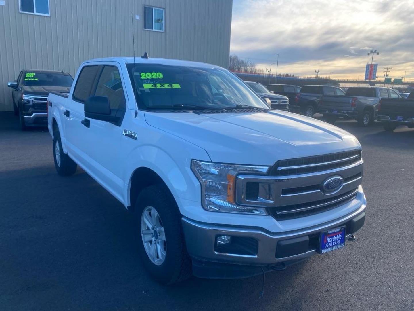 2020 WHITE FORD F150 SUPERCREW (1FTEW1E46LF) with an 3.5L engine, Automatic transmission, located at 2525 S. Cushman, Fairbanks, AK, 99701, (907) 452-5707, 64.824036, -147.712311 - Photo#1