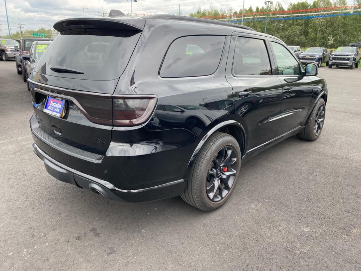 2023 BLACK DODGE DURANGO R/T (1C4SDJCT5PC) with an 5.7L engine, Automatic transmission, located at 2525 S. Cushman, Fairbanks, AK, 99701, (907) 452-5707, 64.824036, -147.712311 - Photo#2