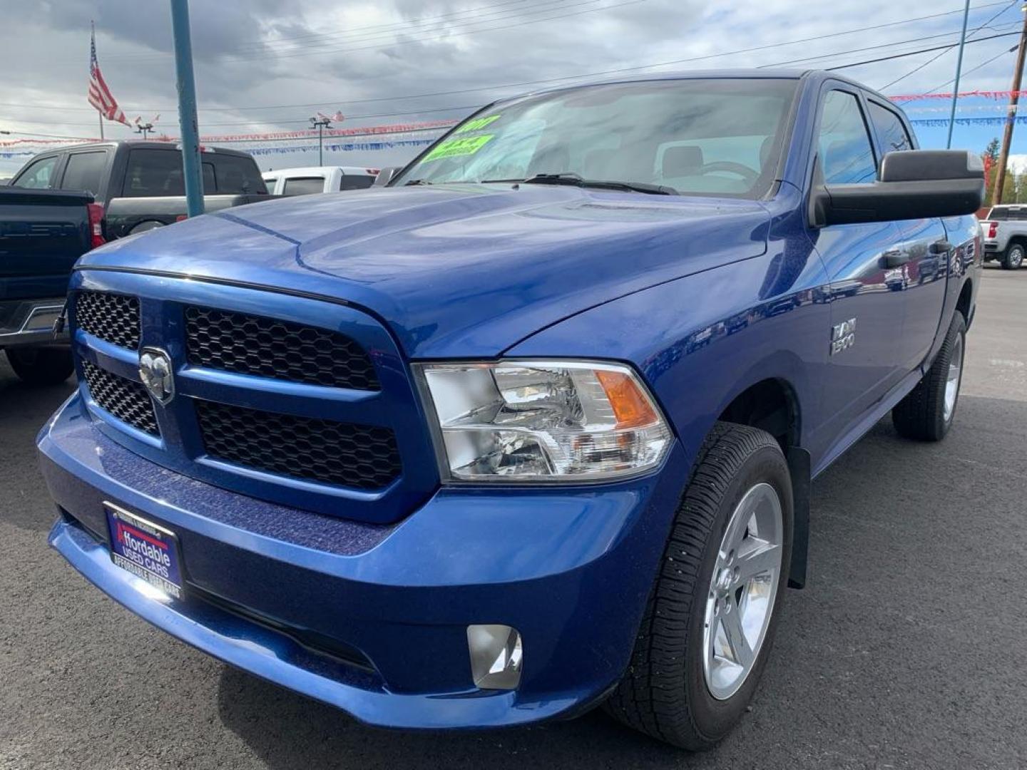 2017 BLUE RAM 1500 ST (1C6RR7KG1HS) with an 3.6L engine, Automatic transmission, located at 2525 S. Cushman, Fairbanks, AK, 99701, (907) 452-5707, 64.824036, -147.712311 - Photo#1