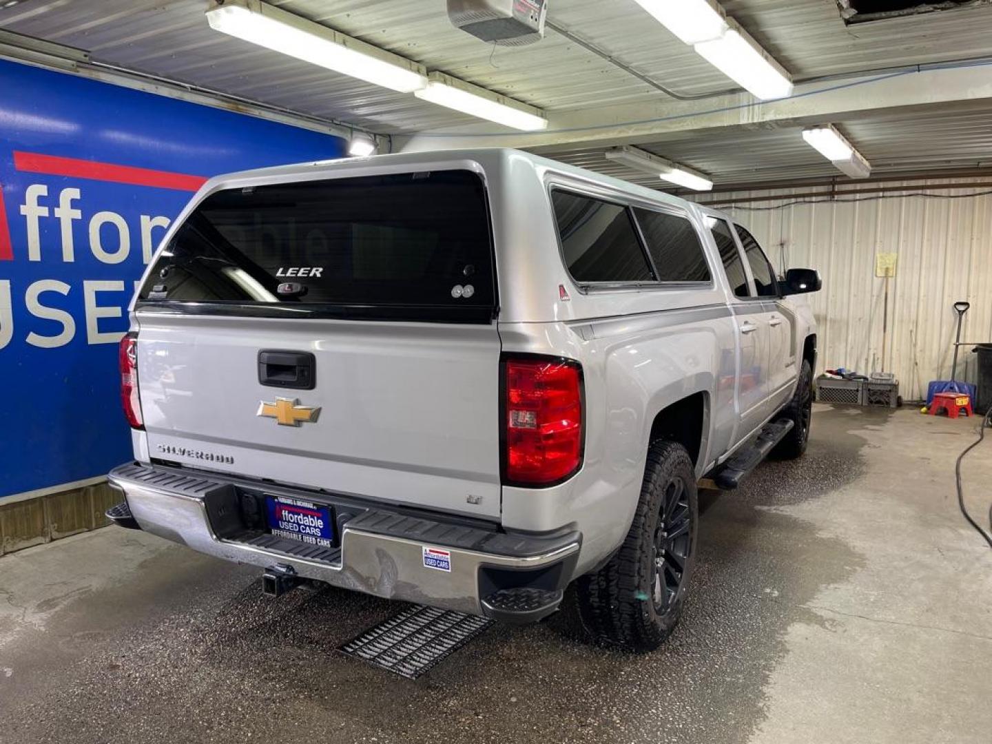 2018 SILVER CHEVROLET SILVERADO 1500 LT (1GCVKREC4JZ) with an 5.3L engine, Automatic transmission, located at 2525 S. Cushman, Fairbanks, AK, 99701, (907) 452-5707, 64.824036, -147.712311 - Photo#2