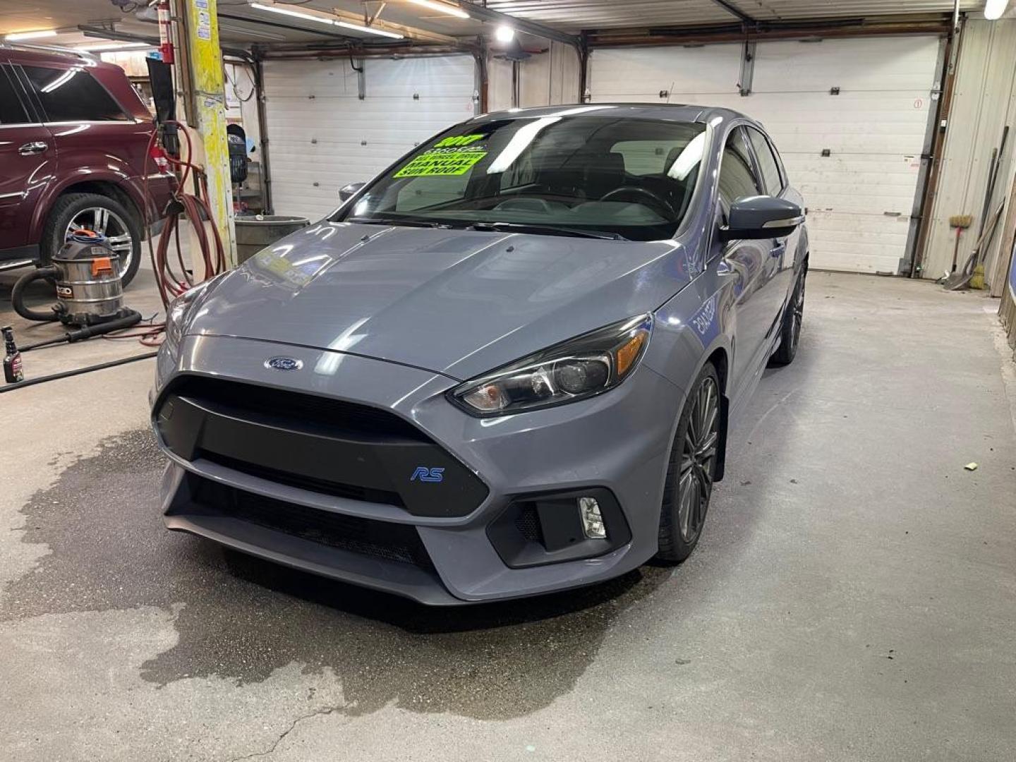 2017 GRAY FORD FOCUS RS (WF0DP3TH7H4) with an 2.3L engine, 6-Speed Manual transmission, located at 2525 S. Cushman, Fairbanks, AK, 99701, (907) 452-5707, 64.824036, -147.712311 - Photo#1