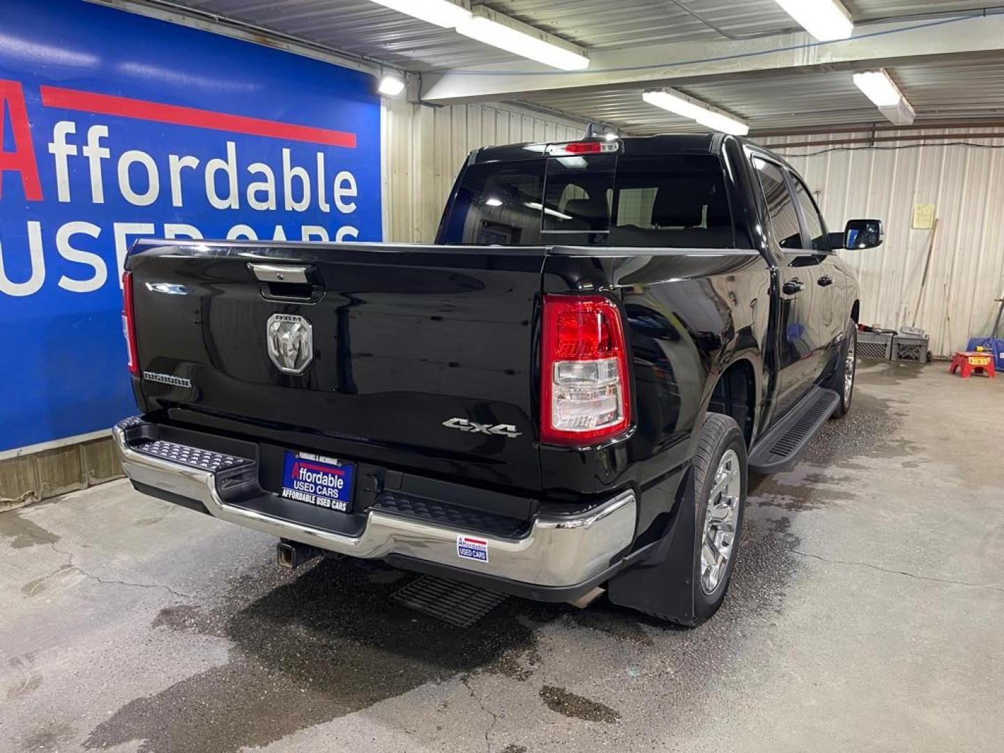 2020 BLACK RAM 1500 BIG HORN/LONE S (1C6RRFFG5LN) with an 3.6L engine, Automatic transmission, located at 2525 S. Cushman, Fairbanks, AK, 99701, (907) 452-5707, 64.824036, -147.712311 - Photo#2