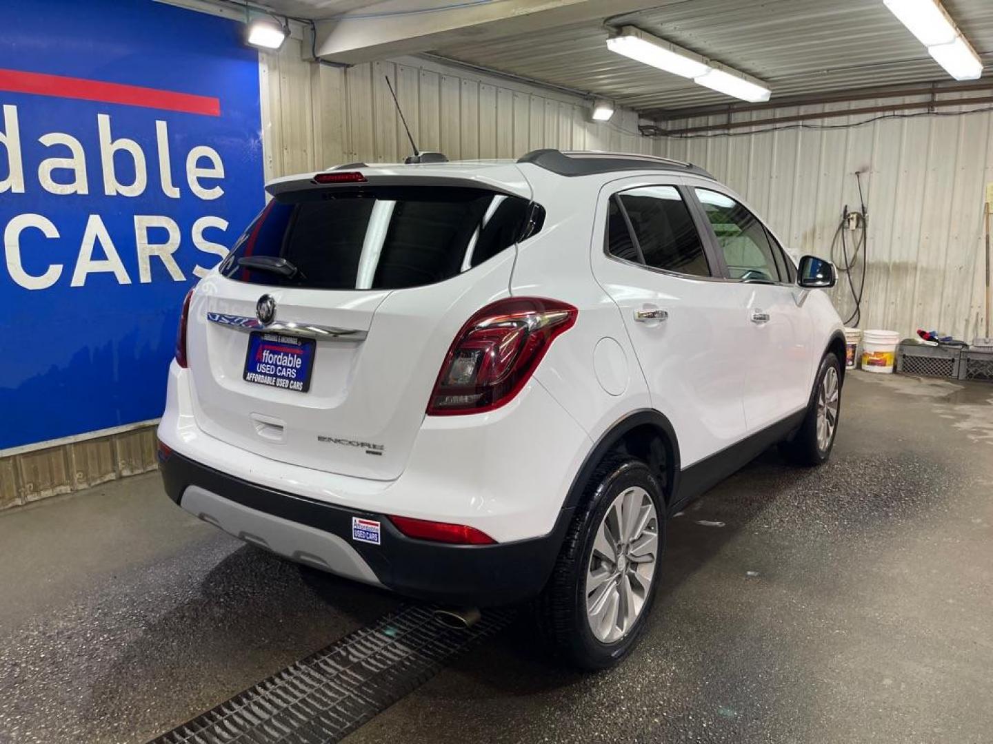 2019 WHITE BUICK ENCORE PREFERRED (KL4CJESB1KB) with an 1.4L engine, Automatic transmission, located at 2525 S. Cushman, Fairbanks, AK, 99701, (907) 452-5707, 64.824036, -147.712311 - Photo#2