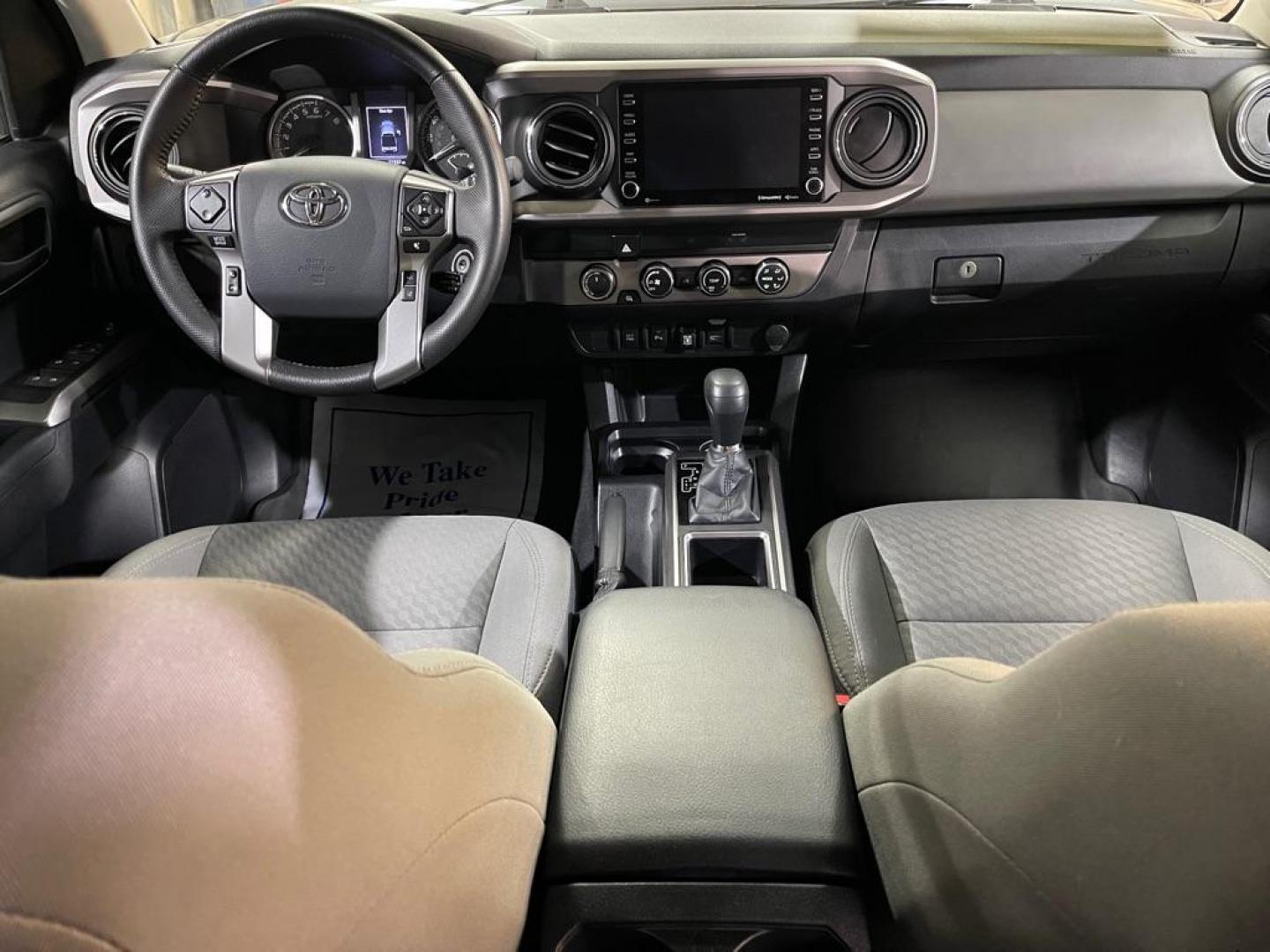 2020 GRAY TOYOTA TACOMA DOUBLE CAB (3TMCZ5AN3LM) with an 3.5L engine, Automatic transmission, located at 2525 S. Cushman, Fairbanks, AK, 99701, (907) 452-5707, 64.824036, -147.712311 - Photo#5