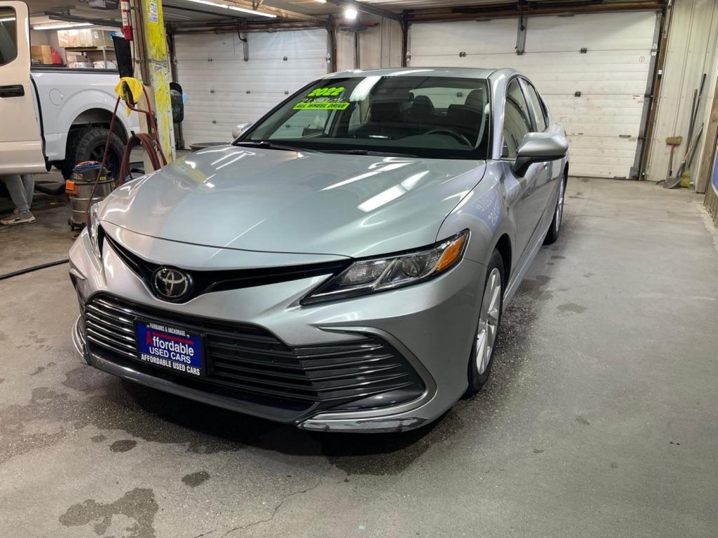 2022 SILVER TOYOTA CAMRY AWD LE LE (4T1C11BK1NU) with an 2.5L engine, Automatic transmission, located at 2525 S. Cushman, Fairbanks, AK, 99701, (907) 452-5707, 64.824036, -147.712311 - Photo#1