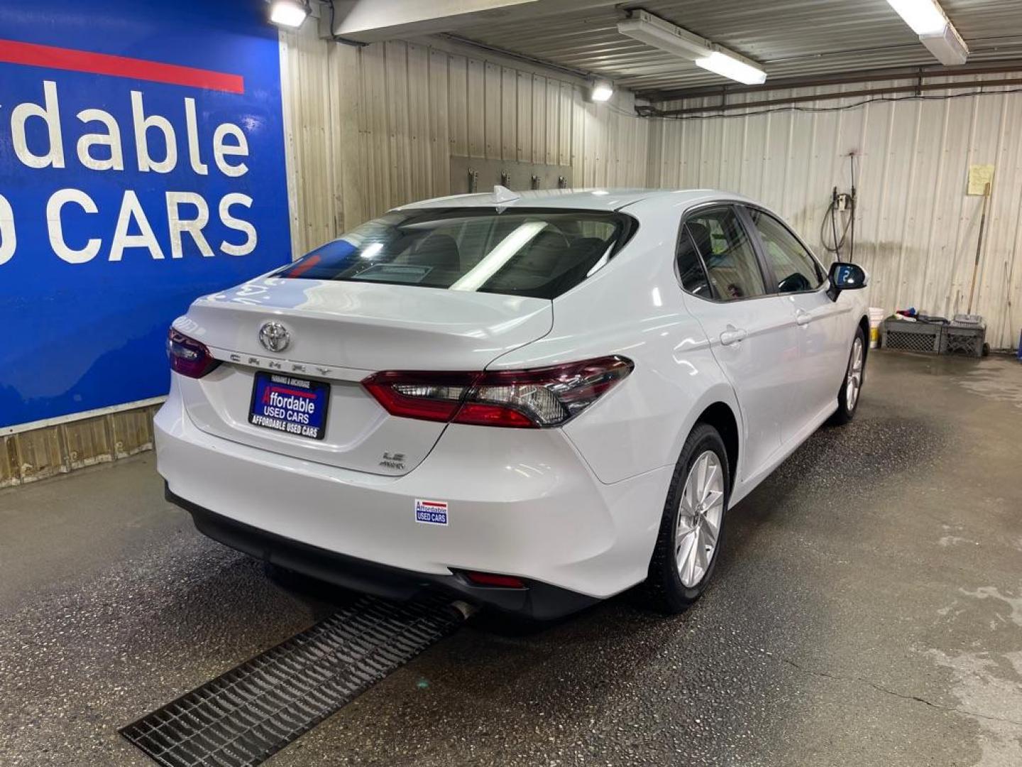 2023 GRAY TOYOTA CAMRY LE (4T1C11BK0PU) with an 2.5L engine, Automatic transmission, located at 2525 S. Cushman, Fairbanks, AK, 99701, (907) 452-5707, 64.824036, -147.712311 - Photo#2