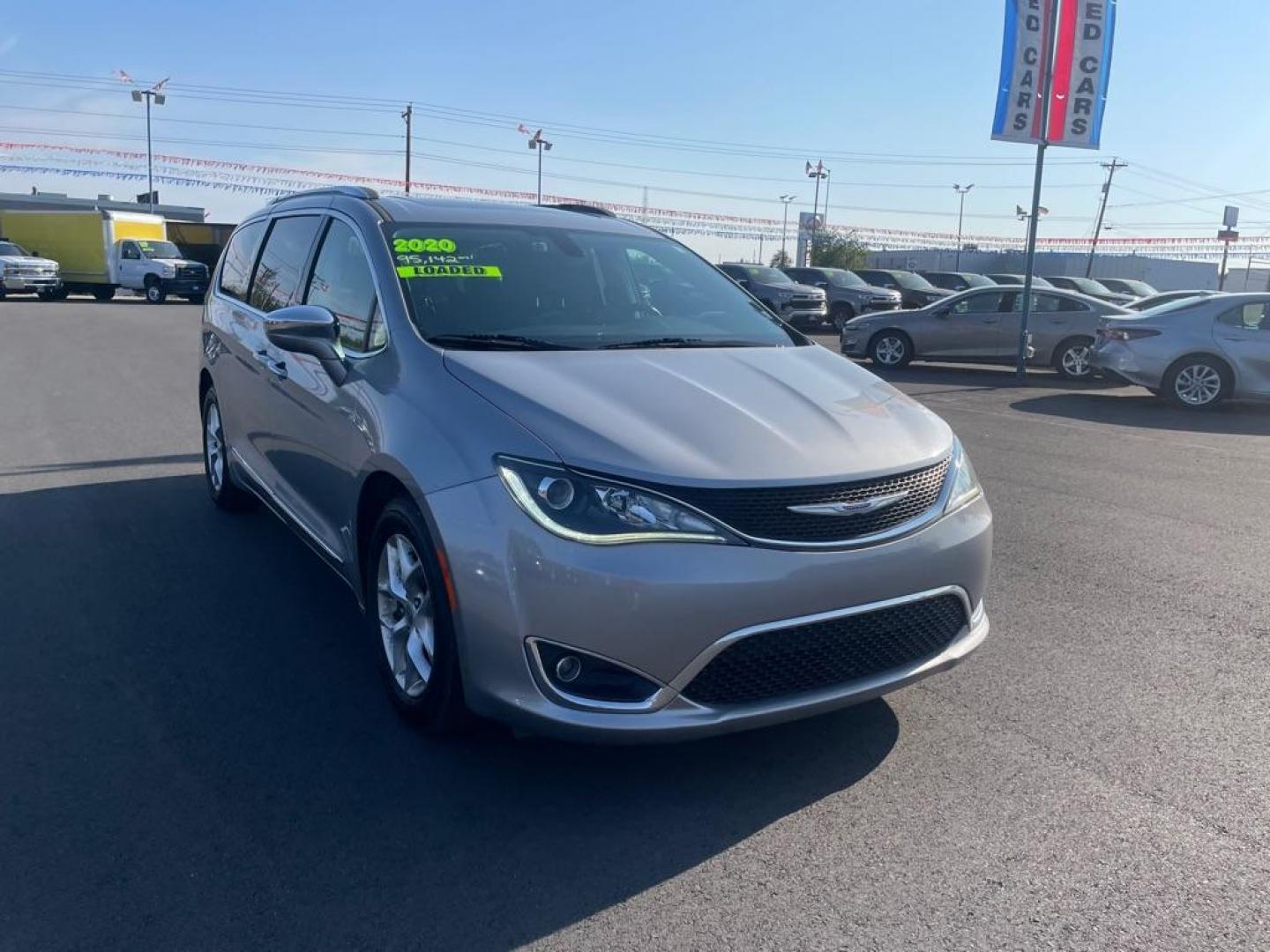 2020 SILVER CHRYSLER PACIFICA LIMITED (2C4RC1GG9LR) with an 3.6L engine, Automatic transmission, located at 2525 S. Cushman, Fairbanks, AK, 99701, (907) 452-5707, 64.824036, -147.712311 - Photo#0