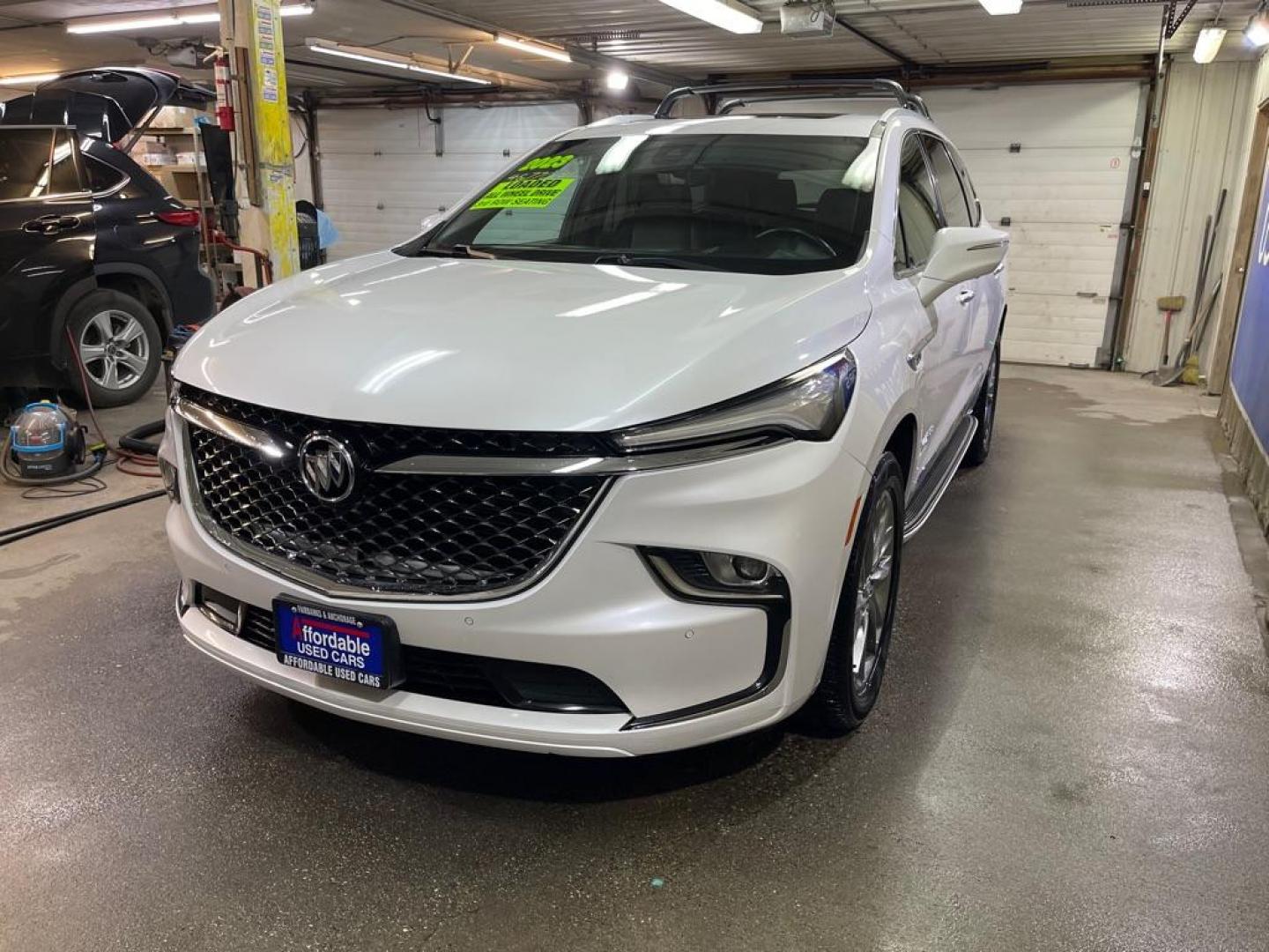 2023 WHITE BUICK ENCLAVE AVENIR (5GAEVCKW0PJ) with an 3.6L engine, Automatic transmission, located at 2525 S. Cushman, Fairbanks, AK, 99701, (907) 452-5707, 64.824036, -147.712311 - Photo#1