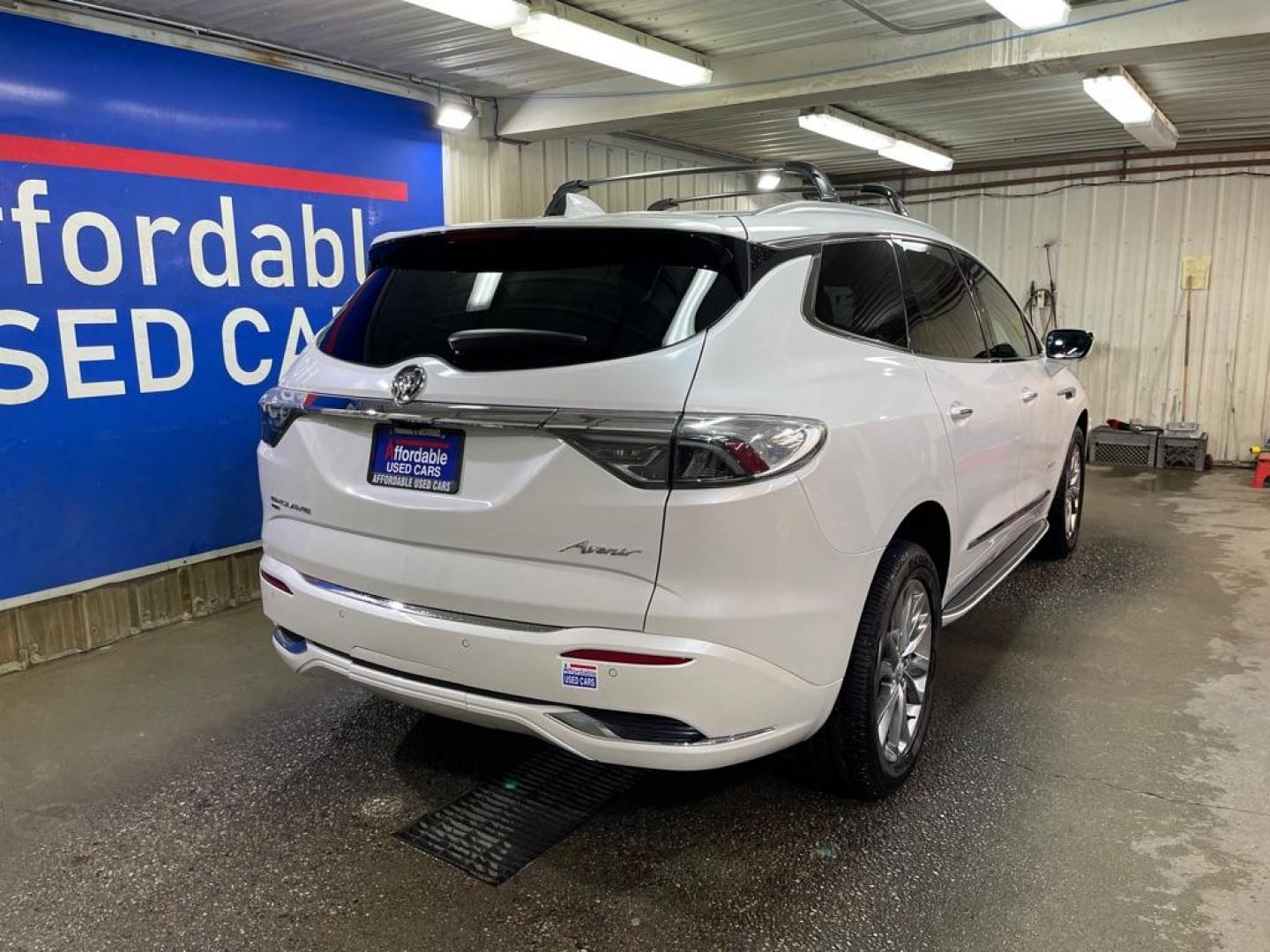 2023 WHITE BUICK ENCLAVE AVENIR (5GAEVCKW0PJ) with an 3.6L engine, Automatic transmission, located at 2525 S. Cushman, Fairbanks, AK, 99701, (907) 452-5707, 64.824036, -147.712311 - Photo#2