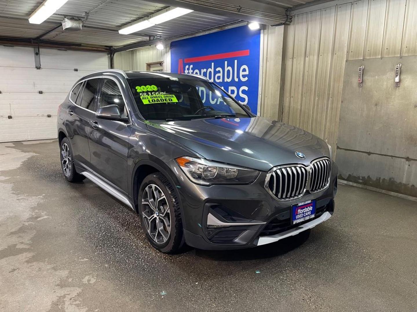 2020 GRAY BMW X1 XDRIVE28I (WBXJG9C05L5) with an 2.0L engine, Automatic transmission, located at 2525 S. Cushman, Fairbanks, AK, 99701, (907) 452-5707, 64.824036, -147.712311 - Photo#0