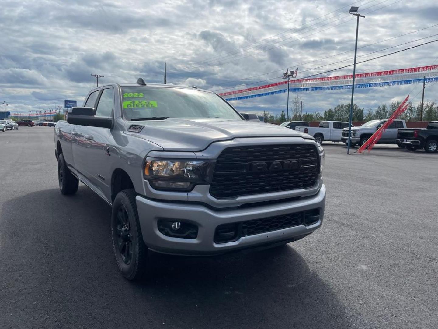 2022 SILVER RAM 3500 BIG HORN/LONE STAR (3C63R3HL7NG) with an 6.7L engine, Automatic transmission, located at 2525 S. Cushman, Fairbanks, AK, 99701, (907) 452-5707, 64.824036, -147.712311 - Photo#2