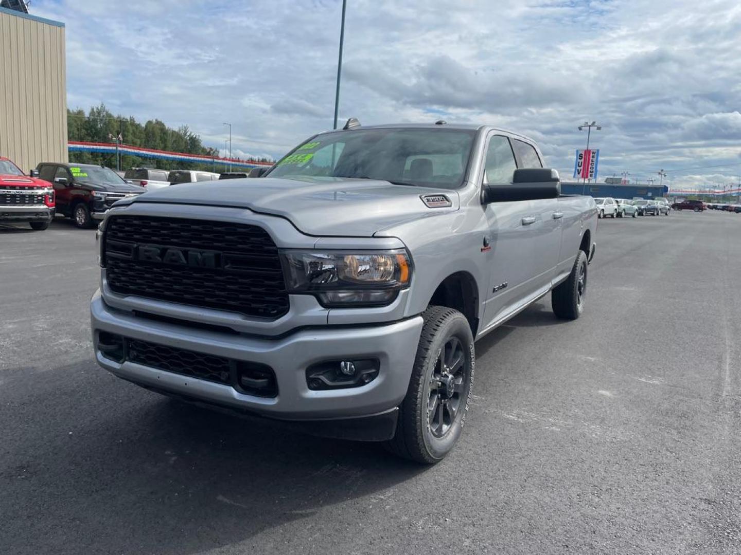 2022 SILVER RAM 3500 BIG HORN/LONE STAR (3C63R3HL7NG) with an 6.7L engine, Automatic transmission, located at 2525 S. Cushman, Fairbanks, AK, 99701, (907) 452-5707, 64.824036, -147.712311 - Photo#0