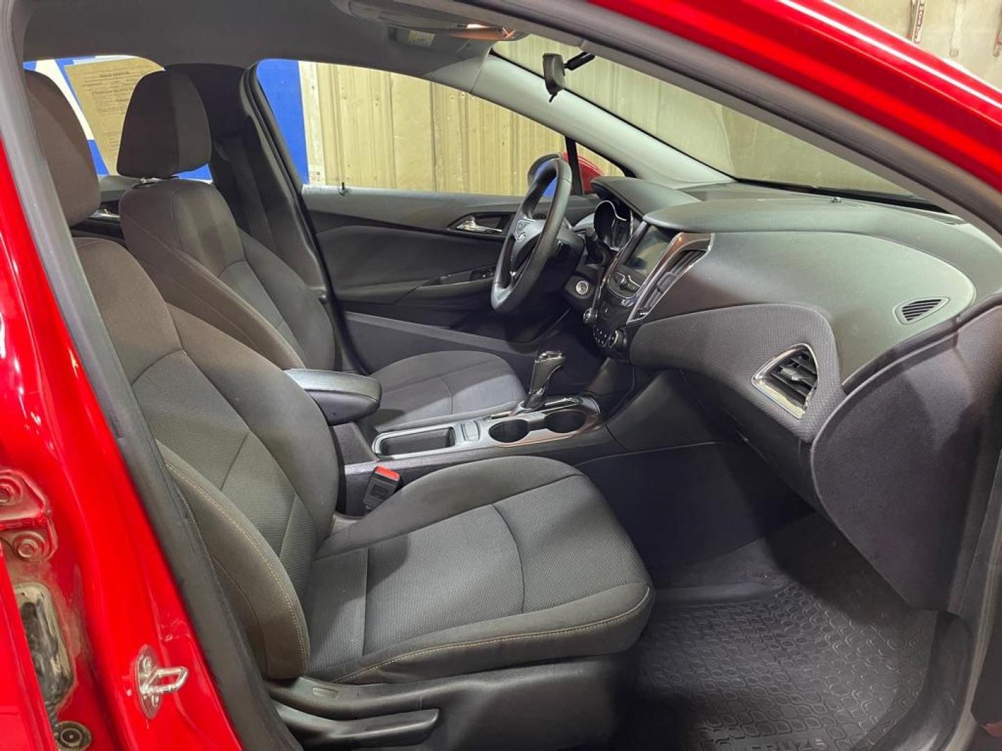 2019 RED CHEVROLET CRUZE LS (1G1BC5SM1K7) with an 1.4L engine, Automatic transmission, located at 2525 S. Cushman, Fairbanks, AK, 99701, (907) 452-5707, 64.824036, -147.712311 - Photo#3