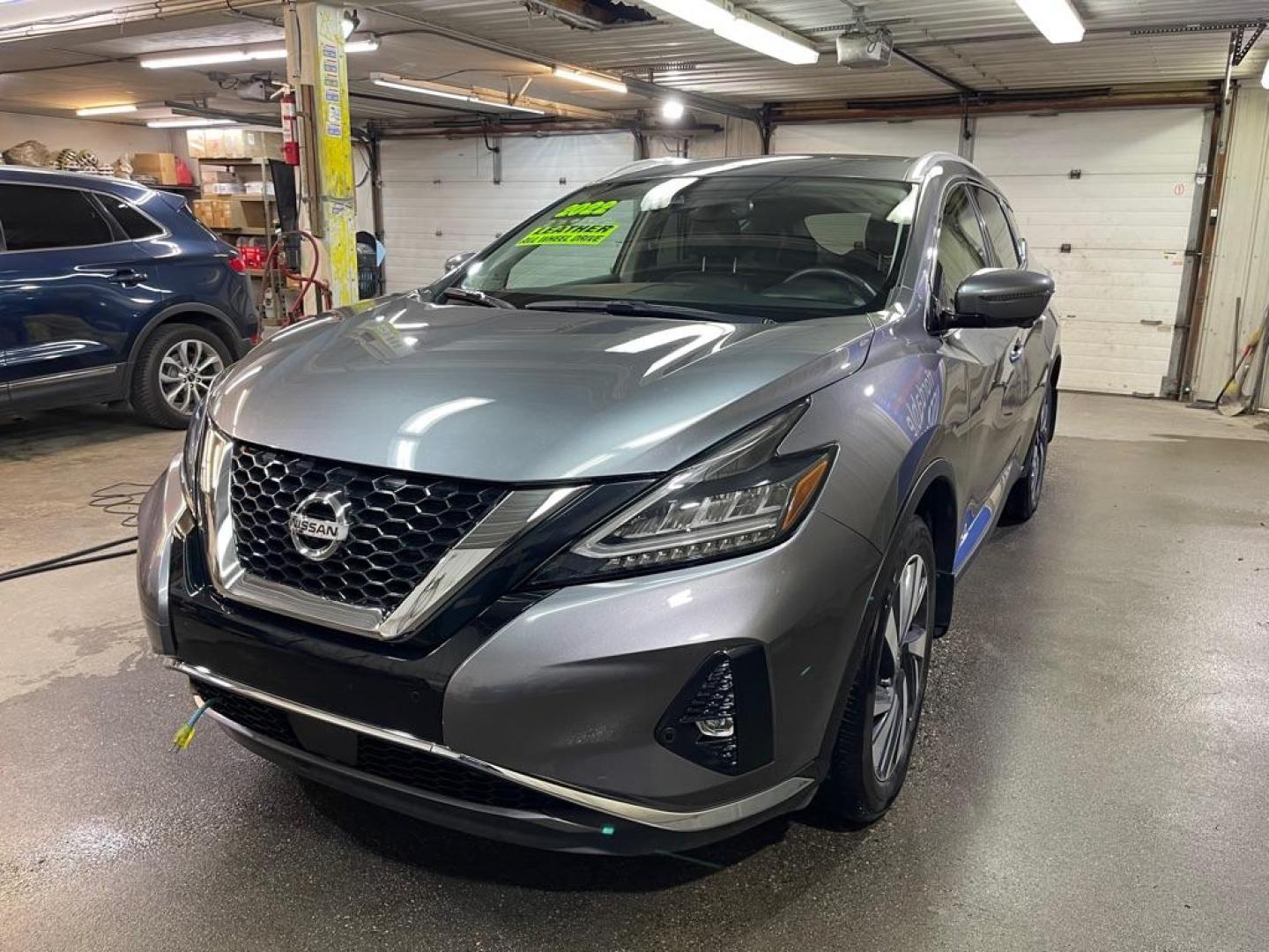 2022 GREY NISSAN MURANO SL (5N1AZ2CS4NC) with an 3.5L engine, Automatic transmission, located at 2525 S. Cushman, Fairbanks, AK, 99701, (907) 452-5707, 64.824036, -147.712311 - Photo#1