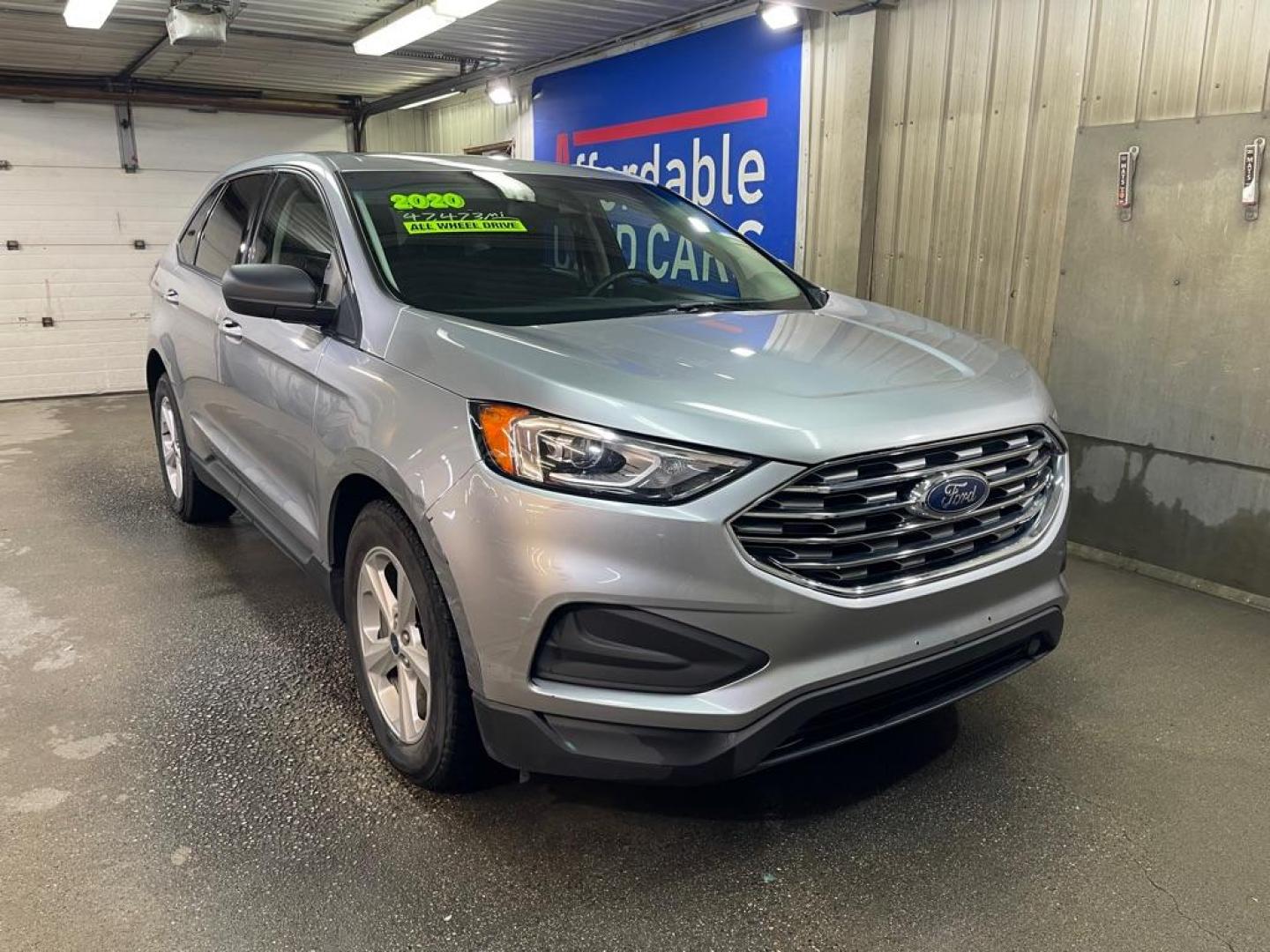 2020 SILVER FORD EDGE SE (2FMPK4G99LB) with an 2.0L engine, Automatic transmission, located at 2525 S. Cushman, Fairbanks, AK, 99701, (907) 452-5707, 64.824036, -147.712311 - Photo#0