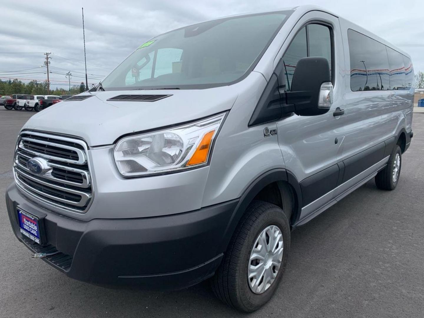 2019 SILVER FORD TRANSIT T-350 (1FBZX2YG3KK) with an 3.5L engine, Automatic transmission, located at 2525 S. Cushman, Fairbanks, AK, 99701, (907) 452-5707, 64.824036, -147.712311 - Photo#1