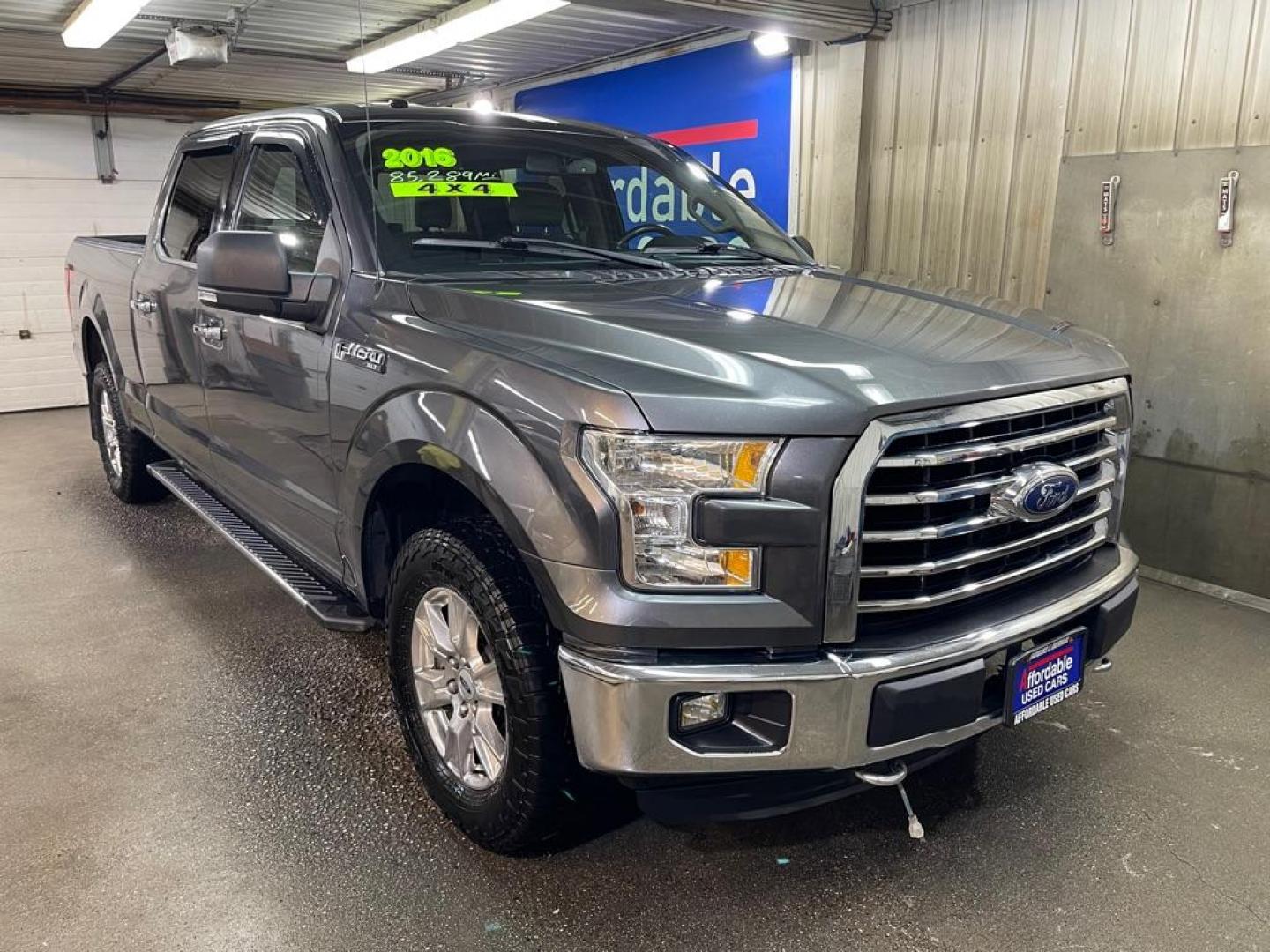 2016 GREY FORD F150 SUPERCREW (1FTFW1EF2GF) with an 5.0L engine, Automatic transmission, located at 2525 S. Cushman, Fairbanks, AK, 99701, (907) 452-5707, 64.824036, -147.712311 - Photo#0