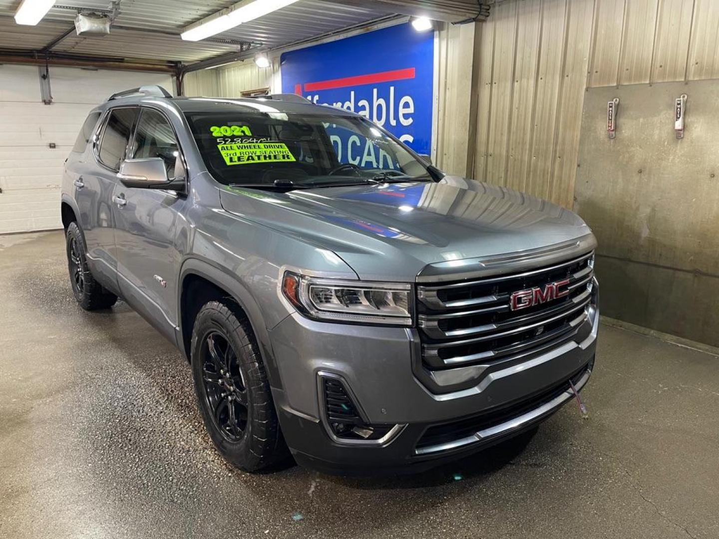 2021 GREY GMC ACADIA AT4 (1GKKNLLS4MZ) with an 3.6L engine, Automatic transmission, located at 2525 S. Cushman, Fairbanks, AK, 99701, (907) 452-5707, 64.824036, -147.712311 - Photo#0