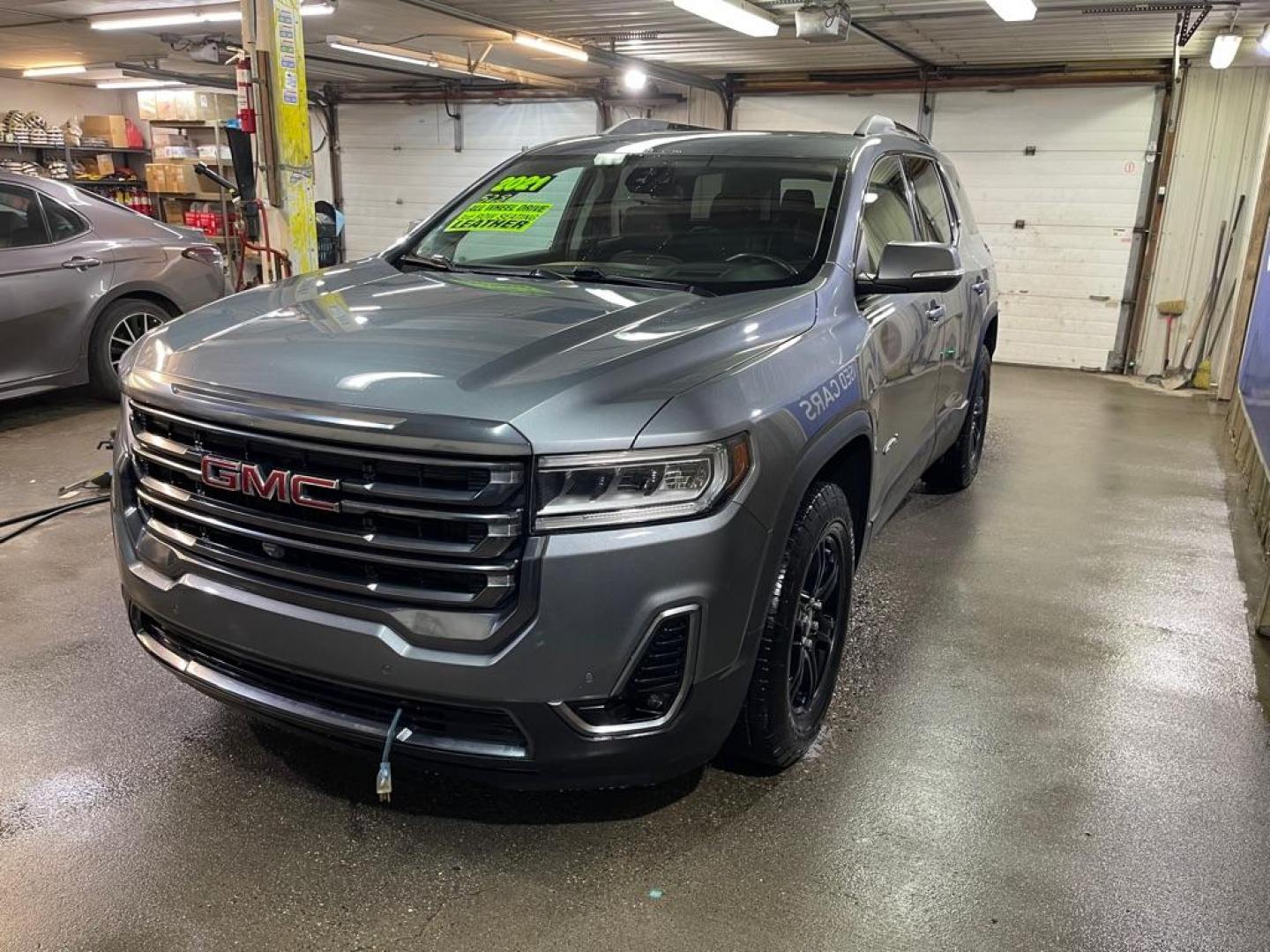 2021 GREY GMC ACADIA AT4 (1GKKNLLS4MZ) with an 3.6L engine, Automatic transmission, located at 2525 S. Cushman, Fairbanks, AK, 99701, (907) 452-5707, 64.824036, -147.712311 - Photo#1