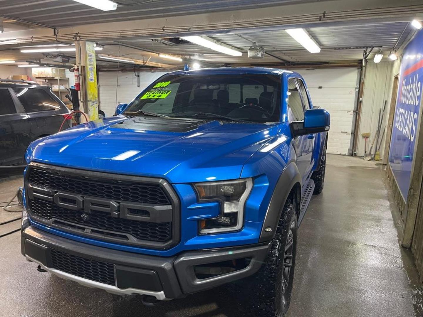 2019 BLUE FORD F150 RAPTOR (1FTEX1RG0KF) with an 3.5L engine, Automatic transmission, located at 2525 S. Cushman, Fairbanks, AK, 99701, (907) 452-5707, 64.824036, -147.712311 - Photo#1