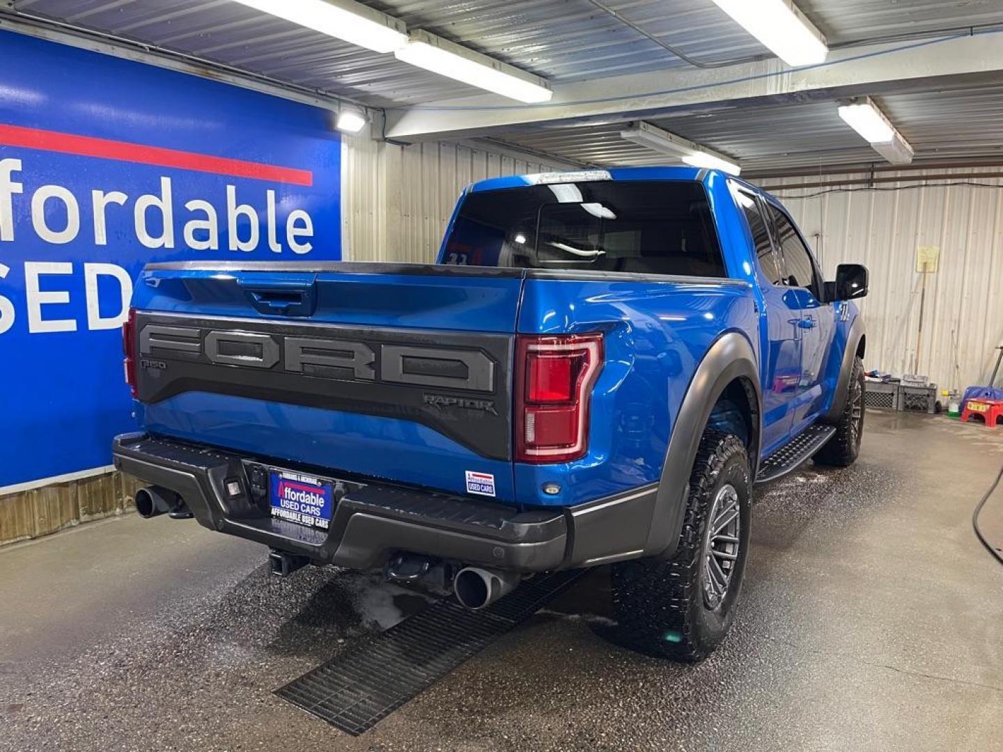 2019 BLUE FORD F150 RAPTOR (1FTEX1RG0KF) with an 3.5L engine, Automatic transmission, located at 2525 S. Cushman, Fairbanks, AK, 99701, (907) 452-5707, 64.824036, -147.712311 - Photo#2