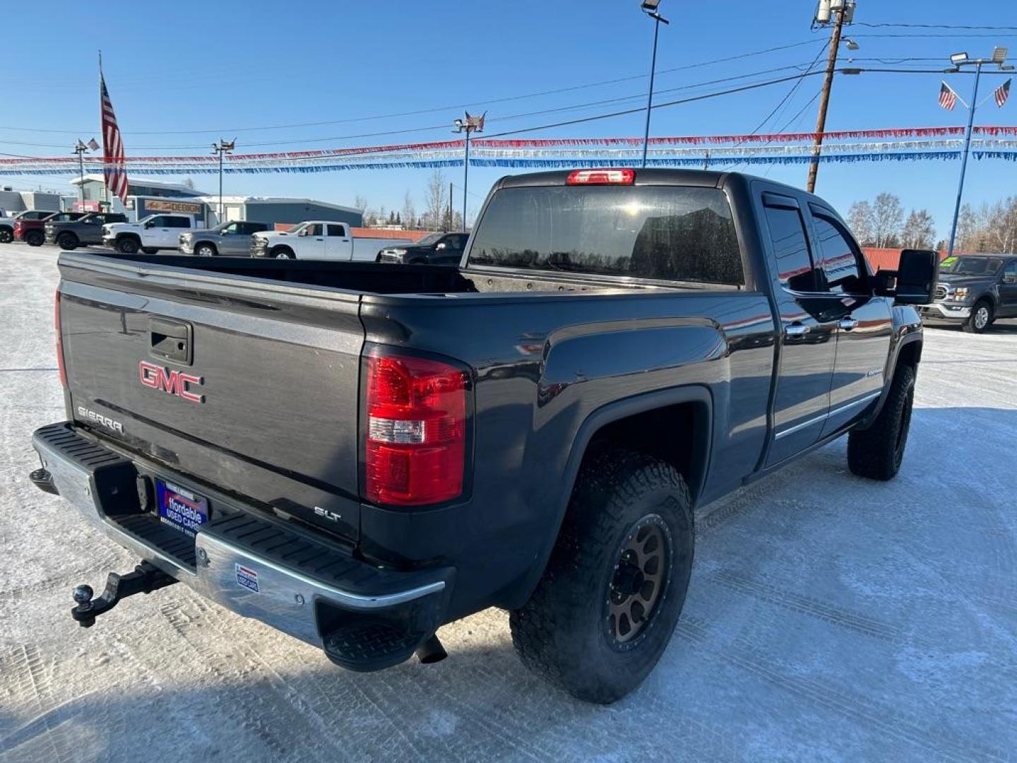 2014 GREY GMC SIERRA 1500 SLT (1GTV2VEC3EZ) with an 5.3L engine, Automatic transmission, located at 2525 S. Cushman, Fairbanks, AK, 99701, (907) 452-5707, 64.824036, -147.712311 - Photo#2
