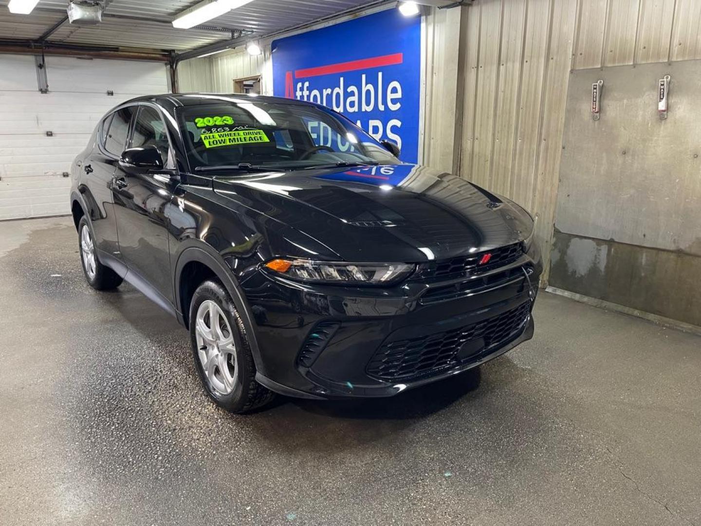 2023 BLACK DODGE HORNET GT (ZACNDFAN6P3) with an 2.0L engine, Automatic transmission, located at 2525 S. Cushman, Fairbanks, AK, 99701, (907) 452-5707, 64.824036, -147.712311 - Photo#0