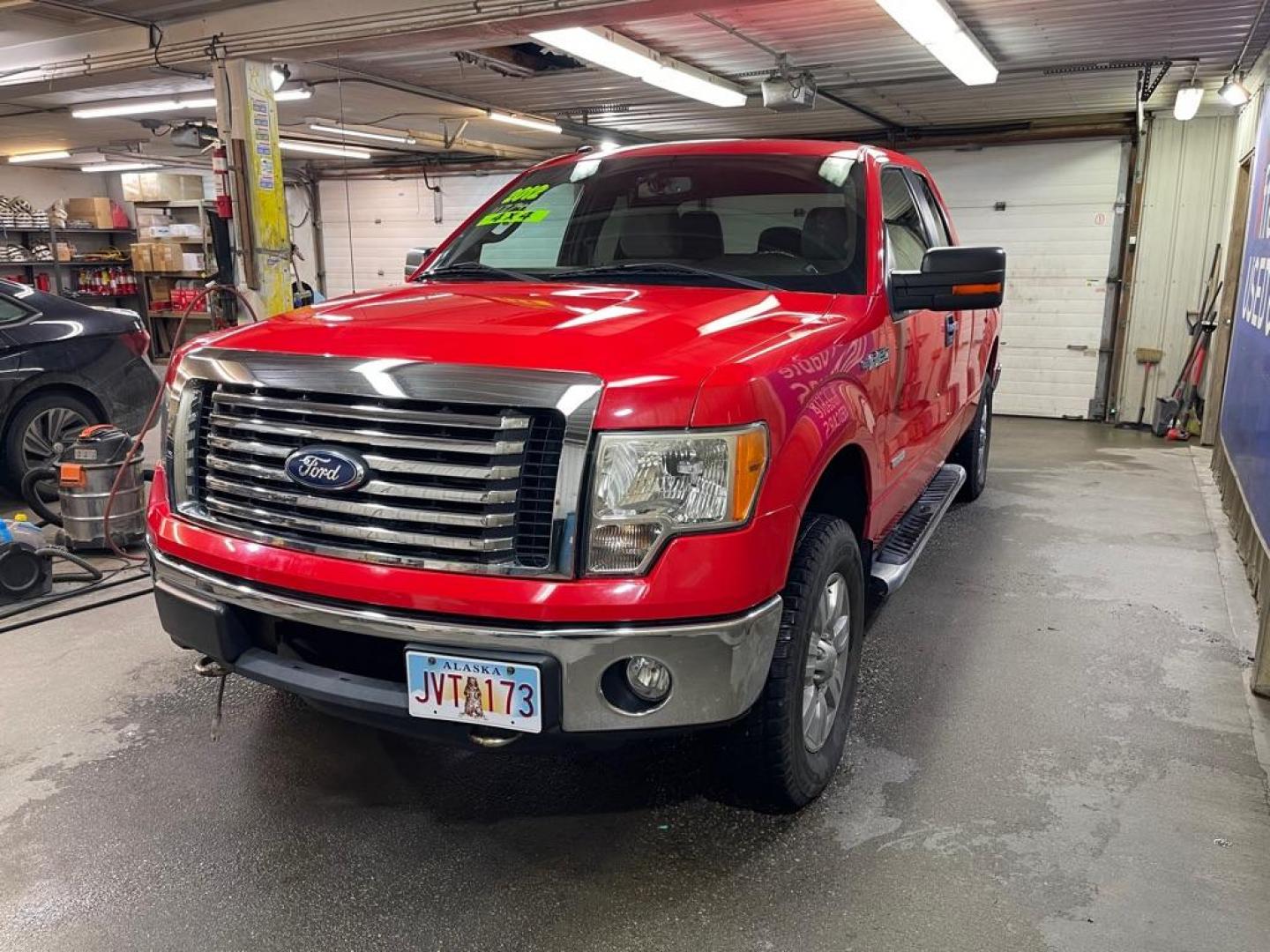 2012 RED FORD F150 SUPER CAB (1FTFX1ET3CF) with an 3.5L engine, Automatic transmission, located at 2525 S. Cushman, Fairbanks, AK, 99701, (907) 452-5707, 64.824036, -147.712311 - Photo#1