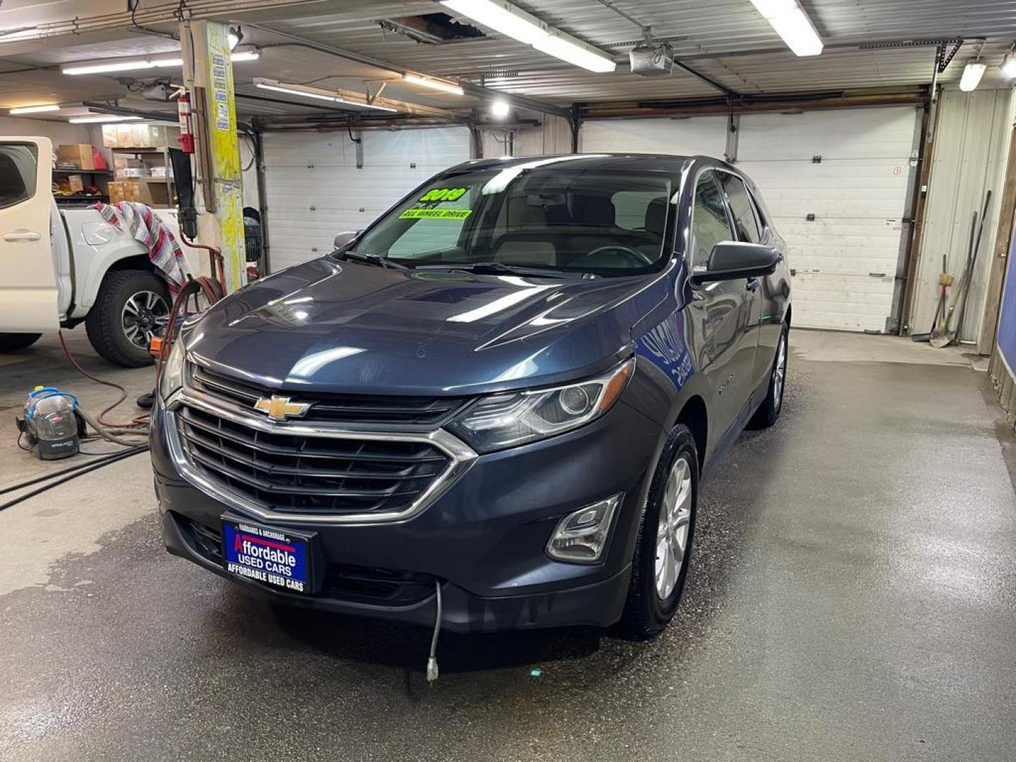 2019 GRAY CHEVROLET EQUINOX LS (3GNAXSEVXKL) with an 1.5L engine, Automatic transmission, located at 2525 S. Cushman, Fairbanks, AK, 99701, (907) 452-5707, 64.824036, -147.712311 - Photo#1