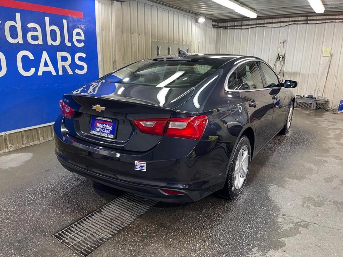 2022 BLACK CHEVROLET MALIBU LS (1G1ZB5ST6NF) with an 1.5L engine, Continuously Variable transmission, located at 2525 S. Cushman, Fairbanks, AK, 99701, (907) 452-5707, 64.824036, -147.712311 - Photo#2