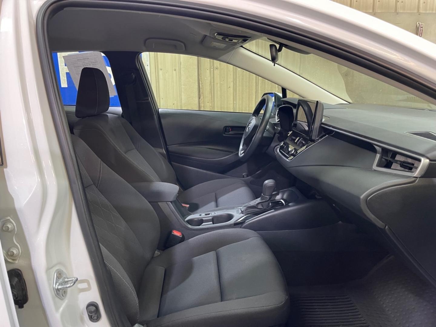 2023 WHITE TOYOTA COROLLA LE LE (5YFB4MDE7PP) with an 2.0L engine, Automatic transmission, located at 2525 S. Cushman, Fairbanks, AK, 99701, (907) 452-5707, 64.824036, -147.712311- Photo#3