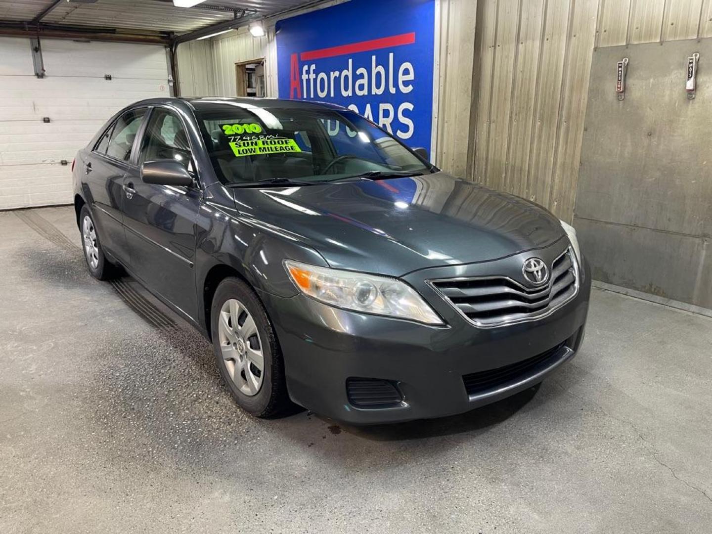 2010 GRAY TOYOTA CAMRY BASE (4T1BF3EK8AU) with an 2.5L engine, Automatic transmission, located at 2525 S. Cushman, Fairbanks, AK, 99701, (907) 452-5707, 64.824036, -147.712311 - Photo#0