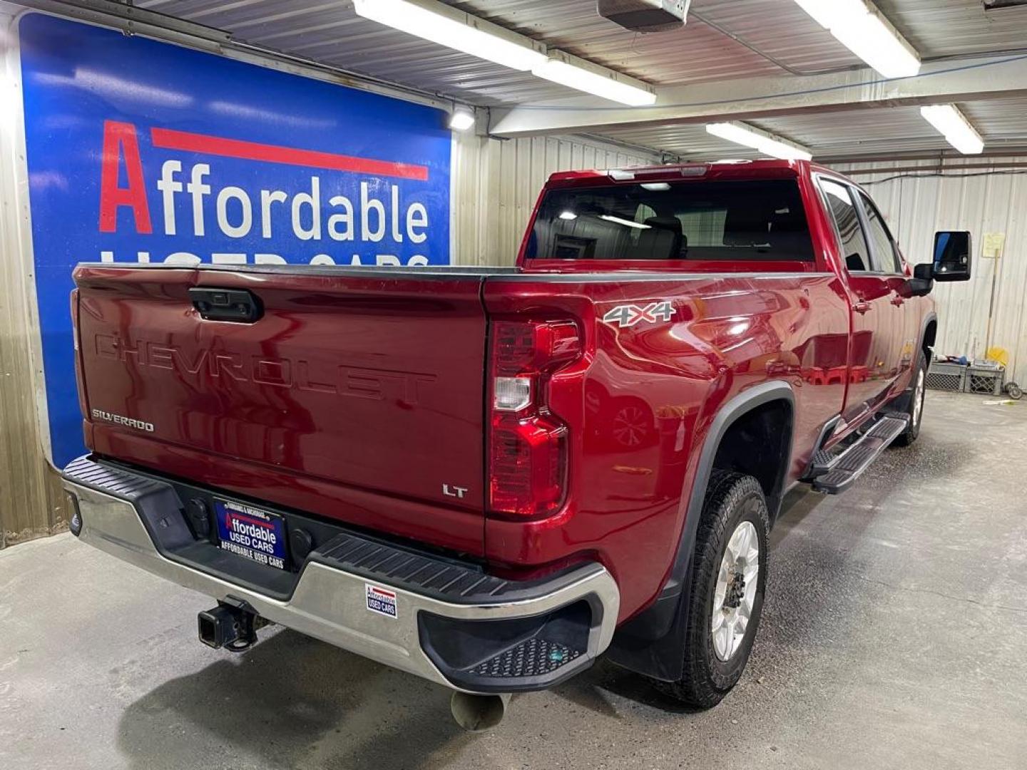 2022 RED CHEVROLET SILVERADO 2500 HEAVY DUTY LT (1GC4YNEY8NF) with an 6.6L engine, Automatic transmission, located at 2525 S. Cushman, Fairbanks, AK, 99701, (907) 452-5707, 64.824036, -147.712311 - Photo#2