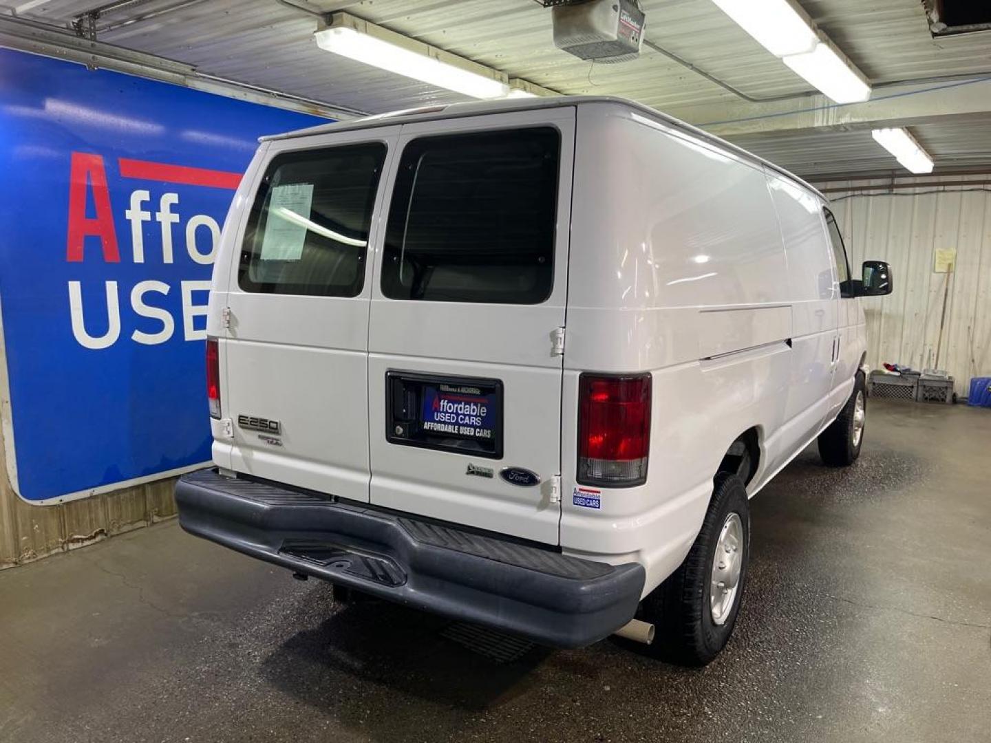 2011 WHITE FORD ECONOLINE E250 VAN (1FTNE2EW3BD) with an 4.6L engine, Automatic transmission, located at 2525 S. Cushman, Fairbanks, AK, 99701, (907) 452-5707, 64.824036, -147.712311 - Photo#2