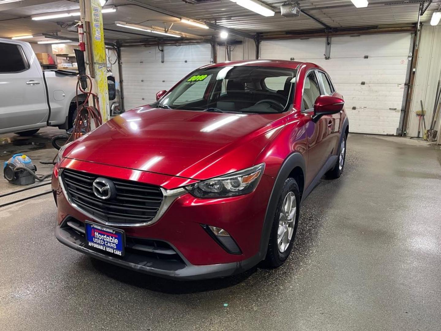 2019 RED MAZDA CX-3 SPORT (JM1DKDB75K1) with an 2.0L engine, Automatic transmission, located at 2525 S. Cushman, Fairbanks, AK, 99701, (907) 452-5707, 64.824036, -147.712311 - Photo#1