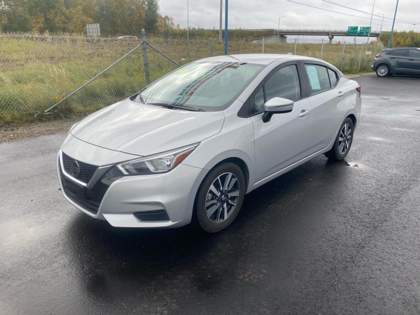 2020 SILVER NISSAN VERSA SV (3N1CN8EVXLL) with an 1.6L engine, Continuously Variable transmission, located at 2525 S. Cushman, Fairbanks, AK, 99701, (907) 452-5707, 64.824036, -147.712311 - Photo#0