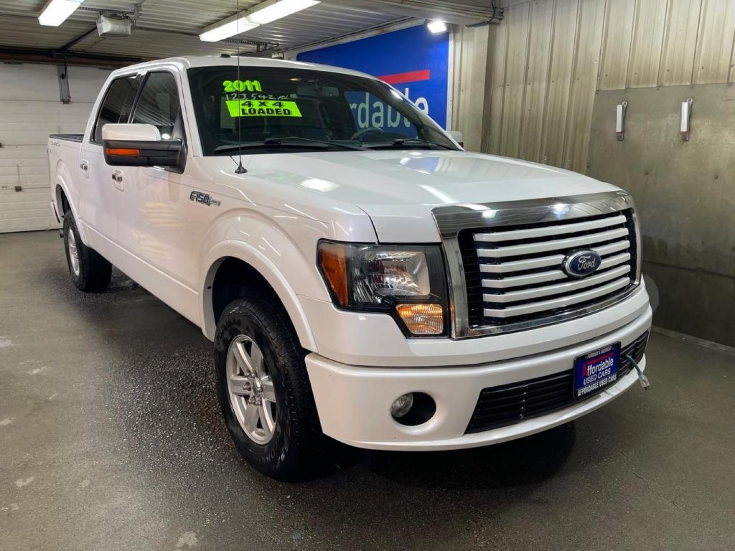 2011 WHITE FORD F150 SUPERCREW (1FTFW1E67BF) with an 6.2L engine, Automatic transmission, located at 2525 S. Cushman, Fairbanks, AK, 99701, (907) 452-5707, 64.824036, -147.712311 - Photo#0