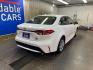 2022 WHITE TOYOTA COROLLA LE LE (JTDEPMAE3N3) with an 1.8L engine, Continuously Variable transmission, located at 2525 S. Cushman, Fairbanks, AK, 99701, (907) 452-5707, 64.824036, -147.712311 - Photo#2