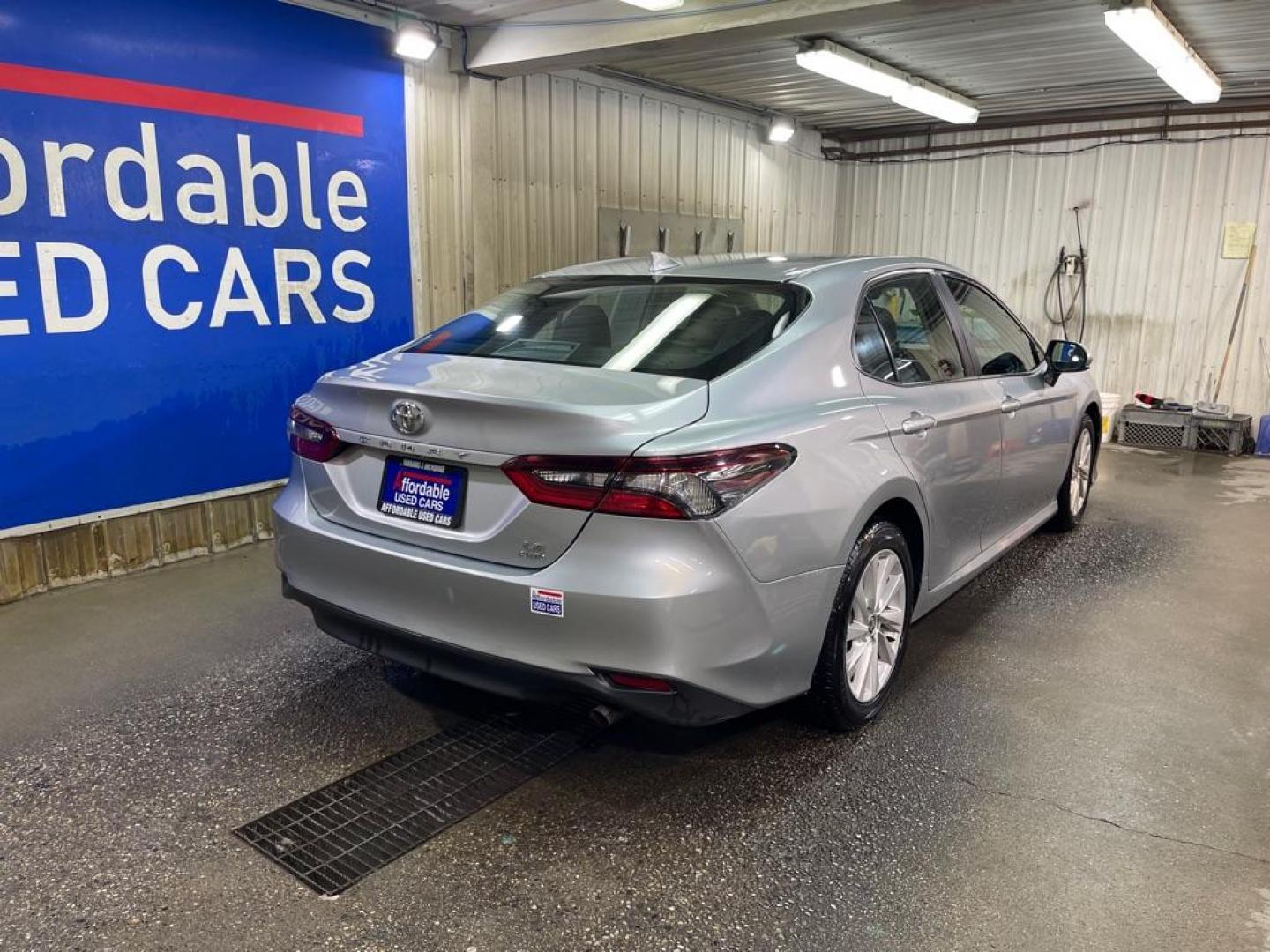 2022 SILVER TOYOTA CAMRY AWD LE LE (4T1C11BK8NU) with an 2.5L engine, Automatic transmission, located at 2525 S. Cushman, Fairbanks, AK, 99701, (907) 452-5707, 64.824036, -147.712311 - Photo#2