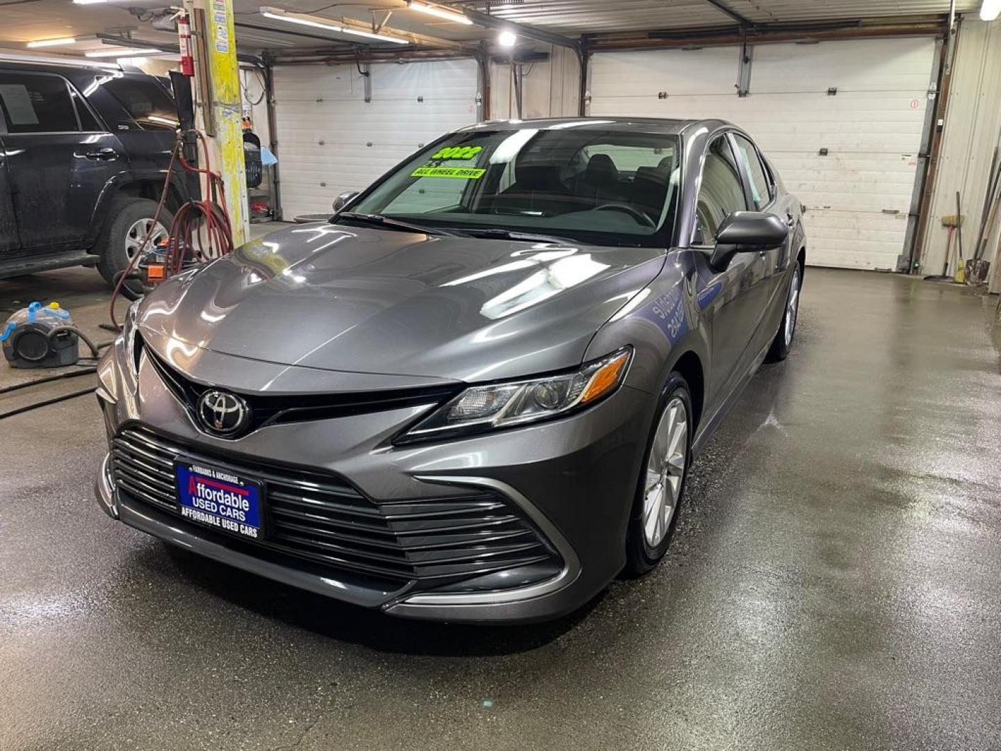 2022 GRAY TOYOTA CAMRY AWD LE LE (4T1C11BKXNU) with an 2.5L engine, Automatic transmission, located at 2525 S. Cushman, Fairbanks, AK, 99701, (907) 452-5707, 64.824036, -147.712311 - Photo#1