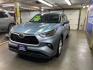 2022 BLUE TOYOTA HIGHLANDER LE L (5TDBZRBH7NS) with an 3.5L engine, Automatic transmission, located at 2525 S. Cushman, Fairbanks, AK, 99701, (907) 452-5707, 64.824036, -147.712311 - Photo#1