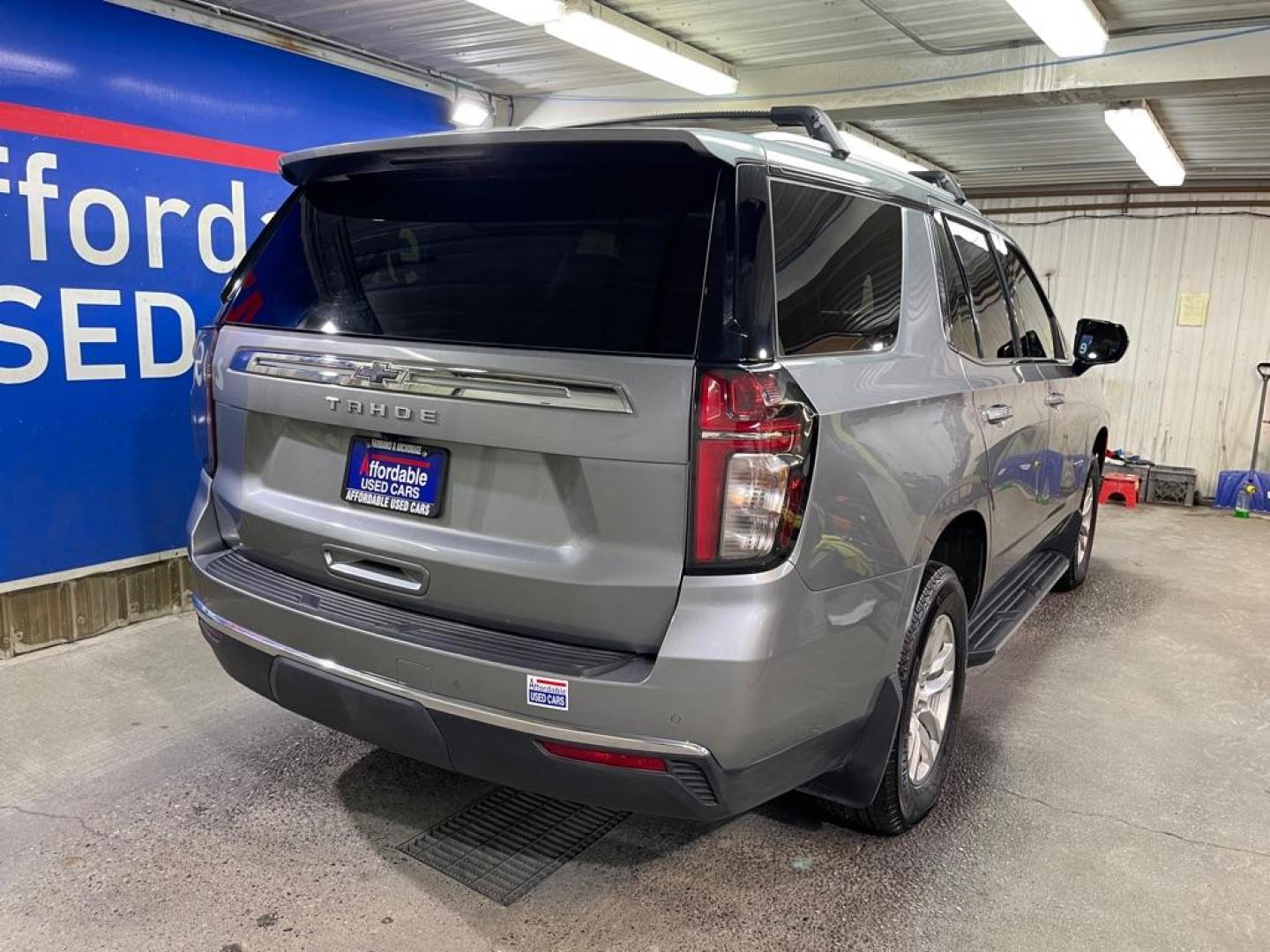 2023 SILVER CHEVROLET TAHOE 1500 LS (1GNSKMKD1PR) with an 5.3L engine, Automatic transmission, located at 2525 S. Cushman, Fairbanks, AK, 99701, (907) 452-5707, 64.824036, -147.712311 - Photo#2