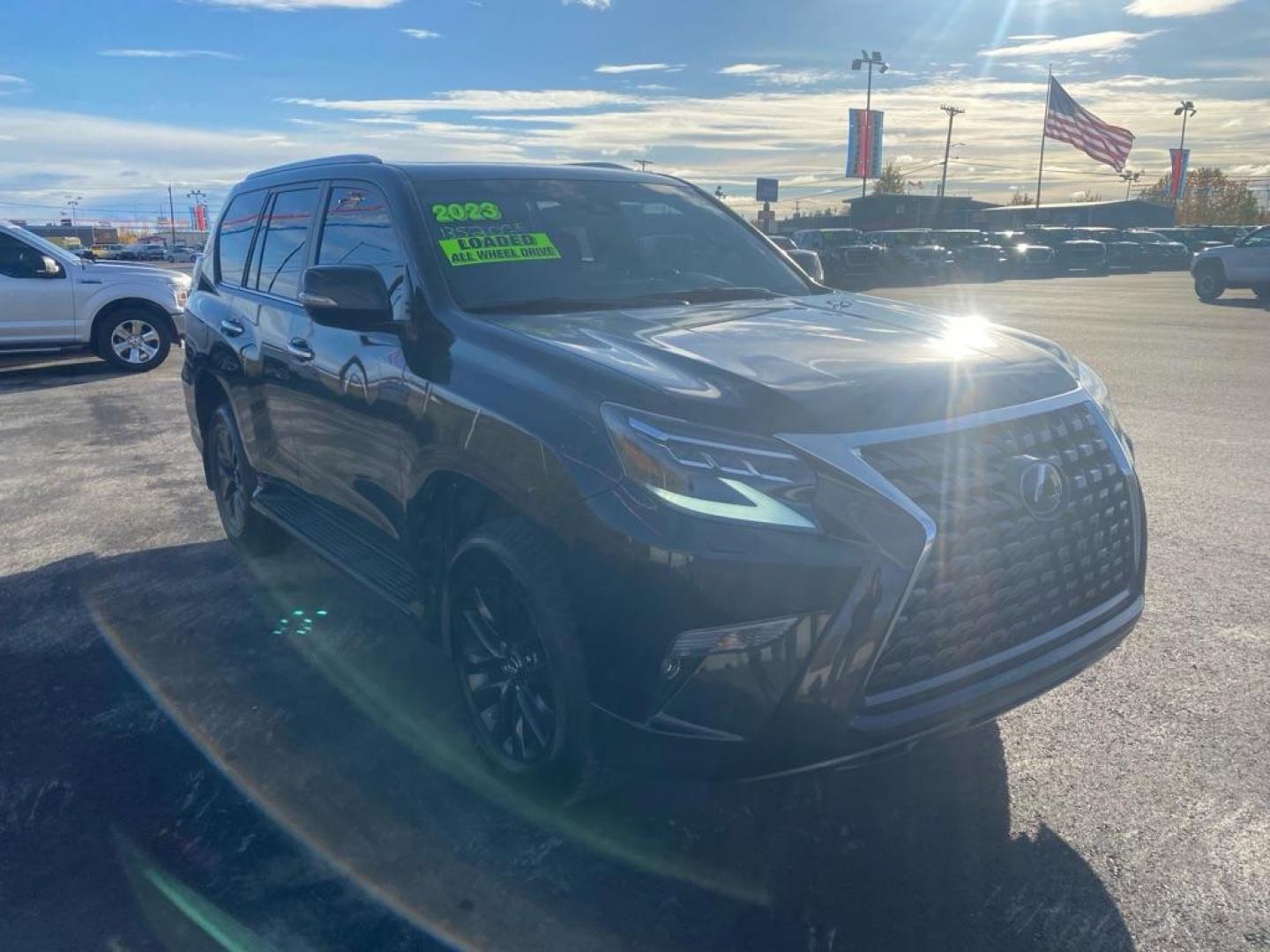 2023 BLACK LEXUS GX 460 (JTJAM7BX5P5) with an 4.6L engine, Automatic transmission, located at 2525 S. Cushman, Fairbanks, AK, 99701, (907) 452-5707, 64.824036, -147.712311 - Photo#1