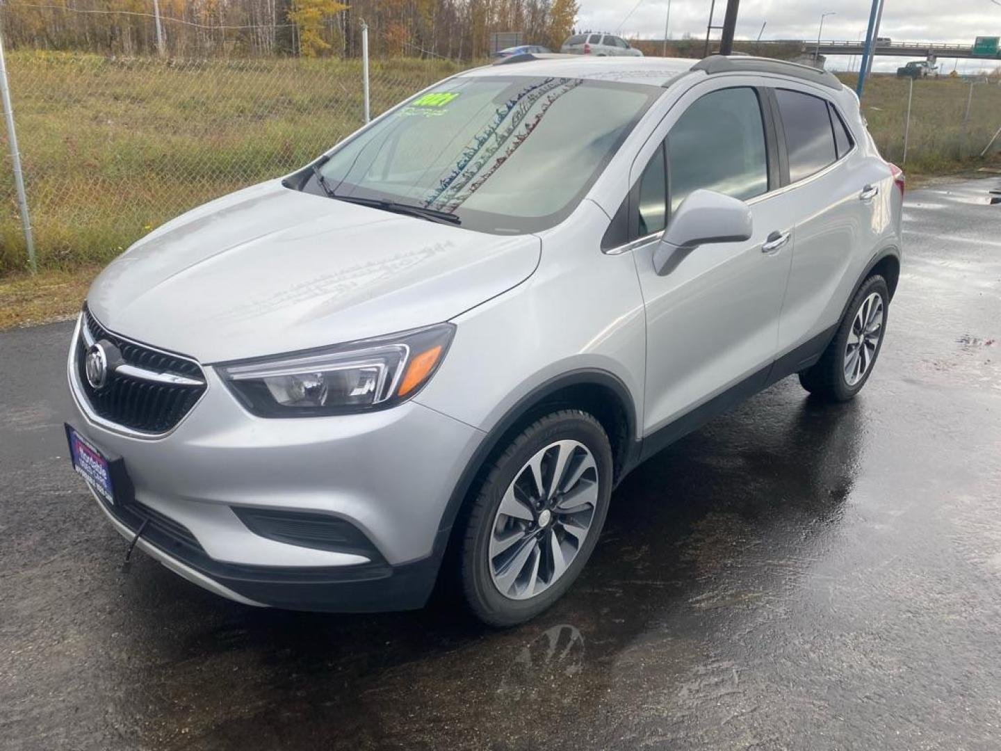 2021 SILVER BUICK ENCORE PREFERRED (KL4CJESM2MB) with an 1.4L engine, Automatic transmission, located at 2525 S. Cushman, Fairbanks, AK, 99701, (907) 452-5707, 64.824036, -147.712311 - Photo#0