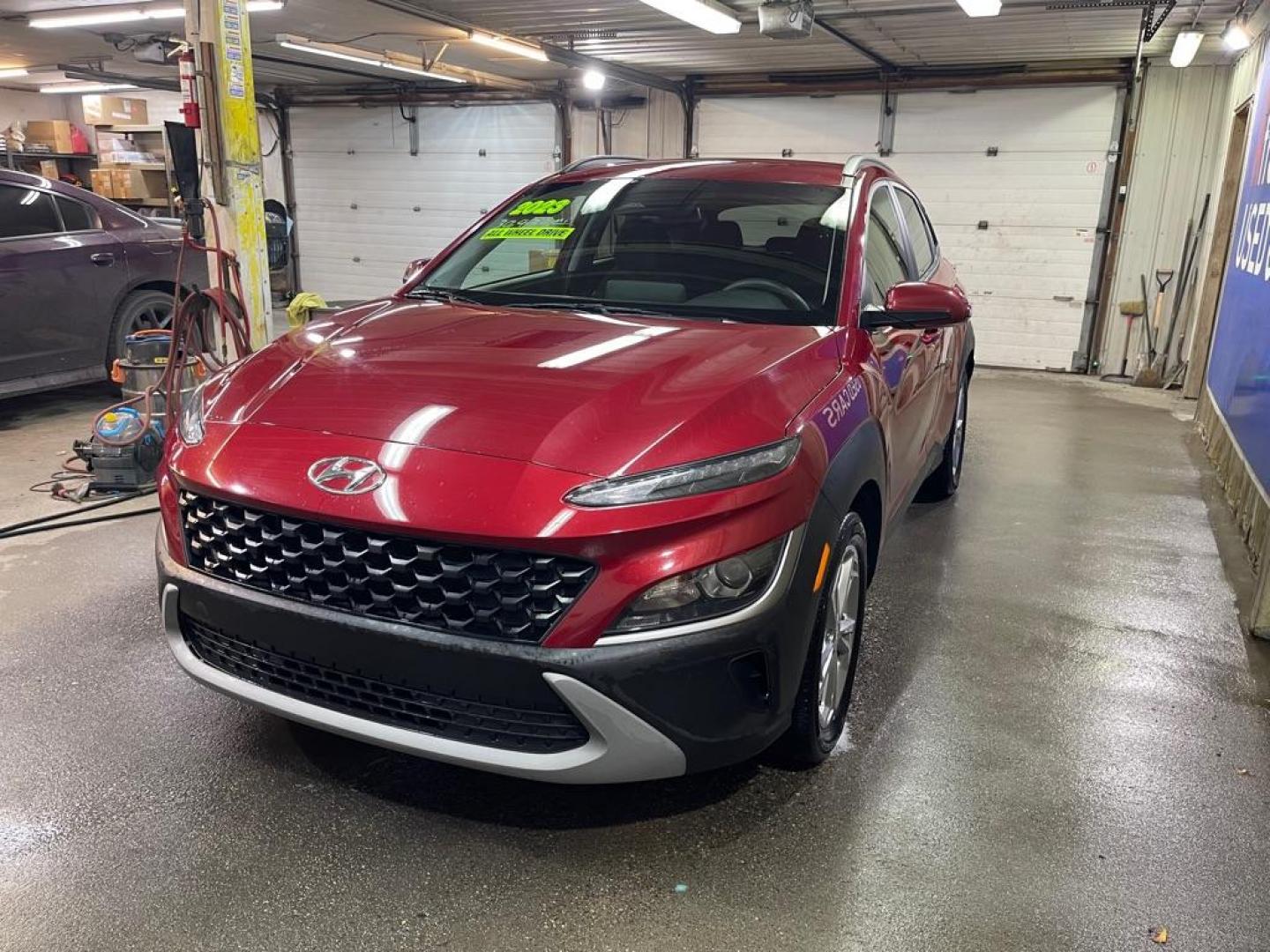 2023 RED HYUNDAI KONA SEL (KM8K6CAB9PU) with an 2.0L engine, Continuously Variable transmission, located at 2525 S. Cushman, Fairbanks, AK, 99701, (907) 452-5707, 64.824036, -147.712311 - Photo#1