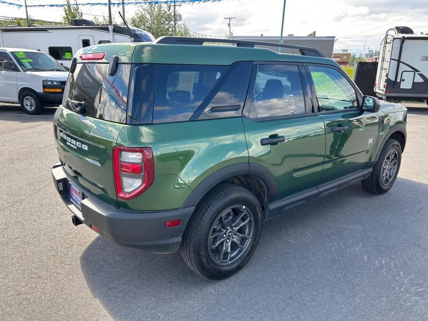 2023 GREEN FORD BRONCO SPORT BIG BEND (3FMCR9B68PR) with an 1.5L engine, Automatic transmission, located at 2525 S. Cushman, Fairbanks, AK, 99701, (907) 452-5707, 64.824036, -147.712311- Photo#2